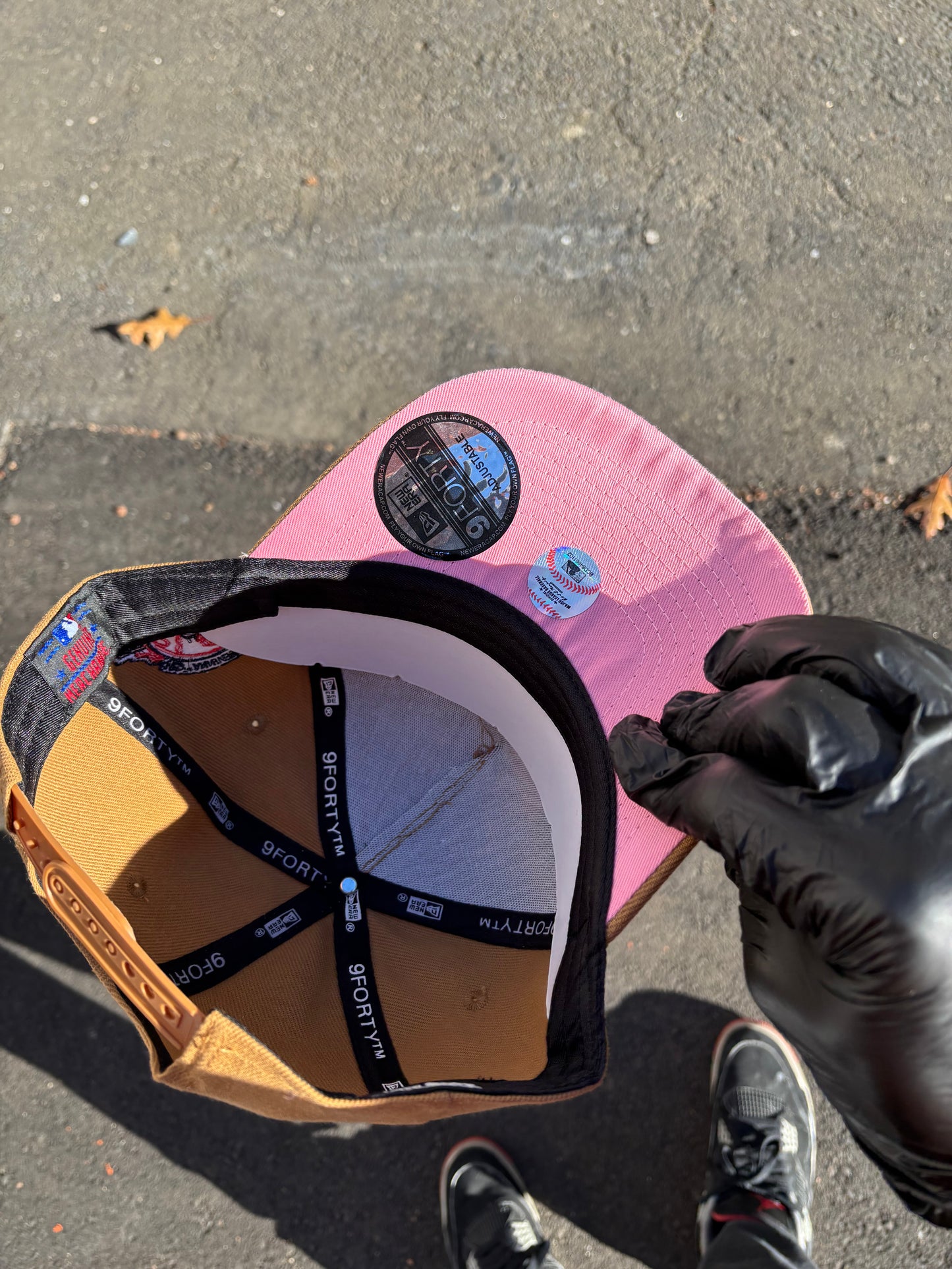 New York Yankees SnapBack (Brown Sugar ice)