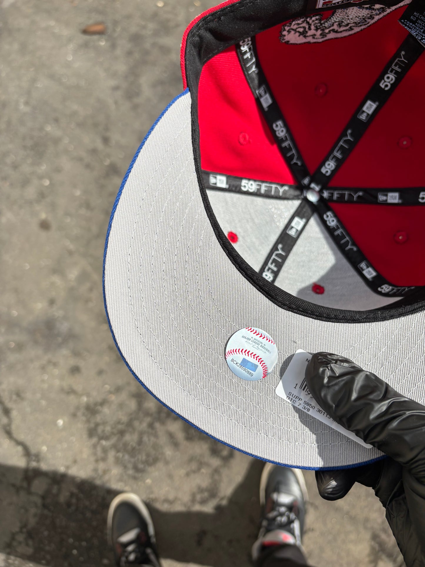 Montreal Expos Fitted hat Crimson Tsunami