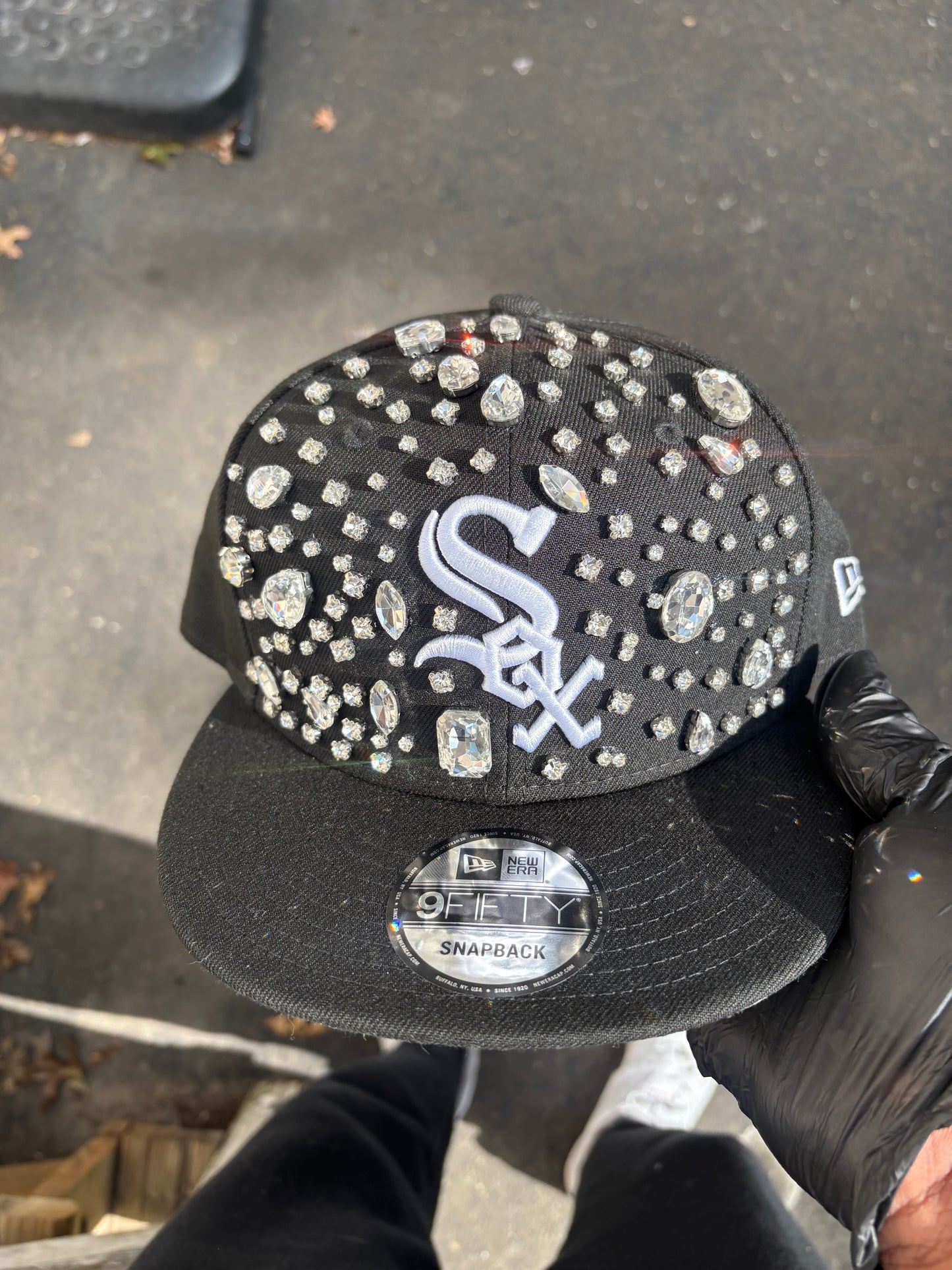 Chicago White Sox SnapBack (Diamonds)