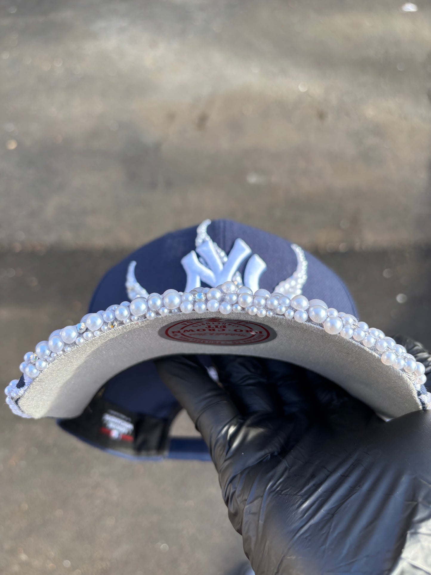 New York Yankees SnapBack Ice Pearl Flames