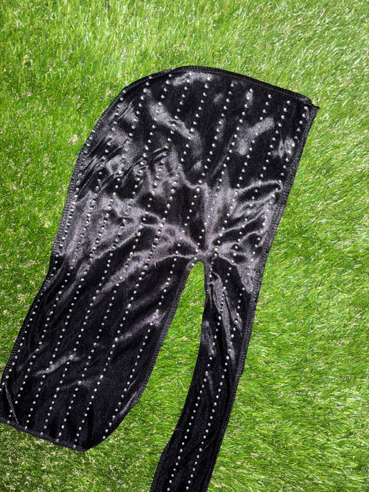 Durag with rhinestones