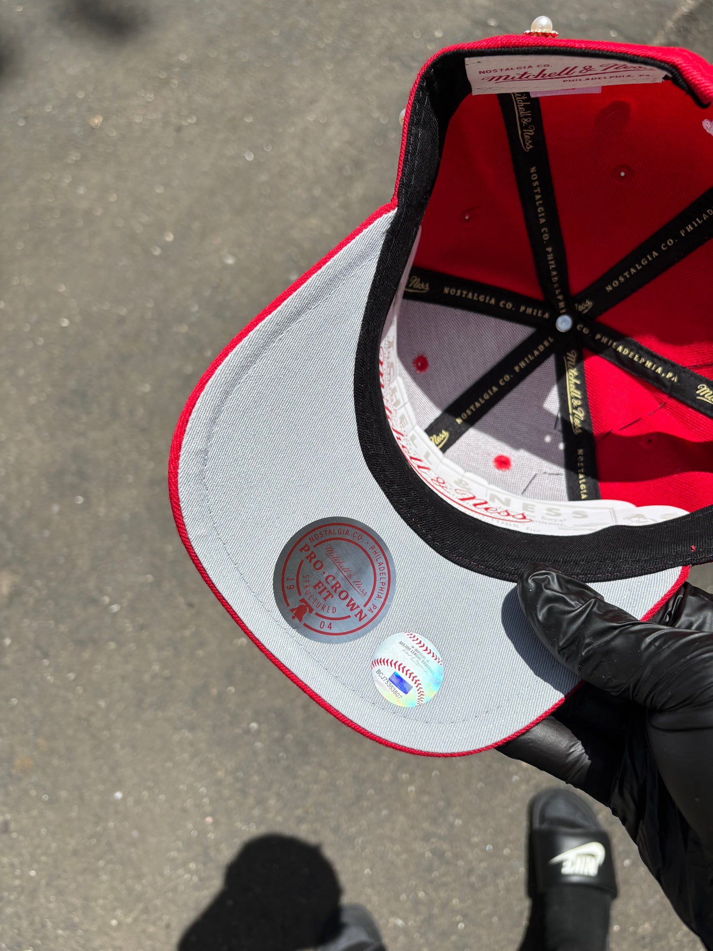 New York Yankees SnapBack Scarlet Bloom