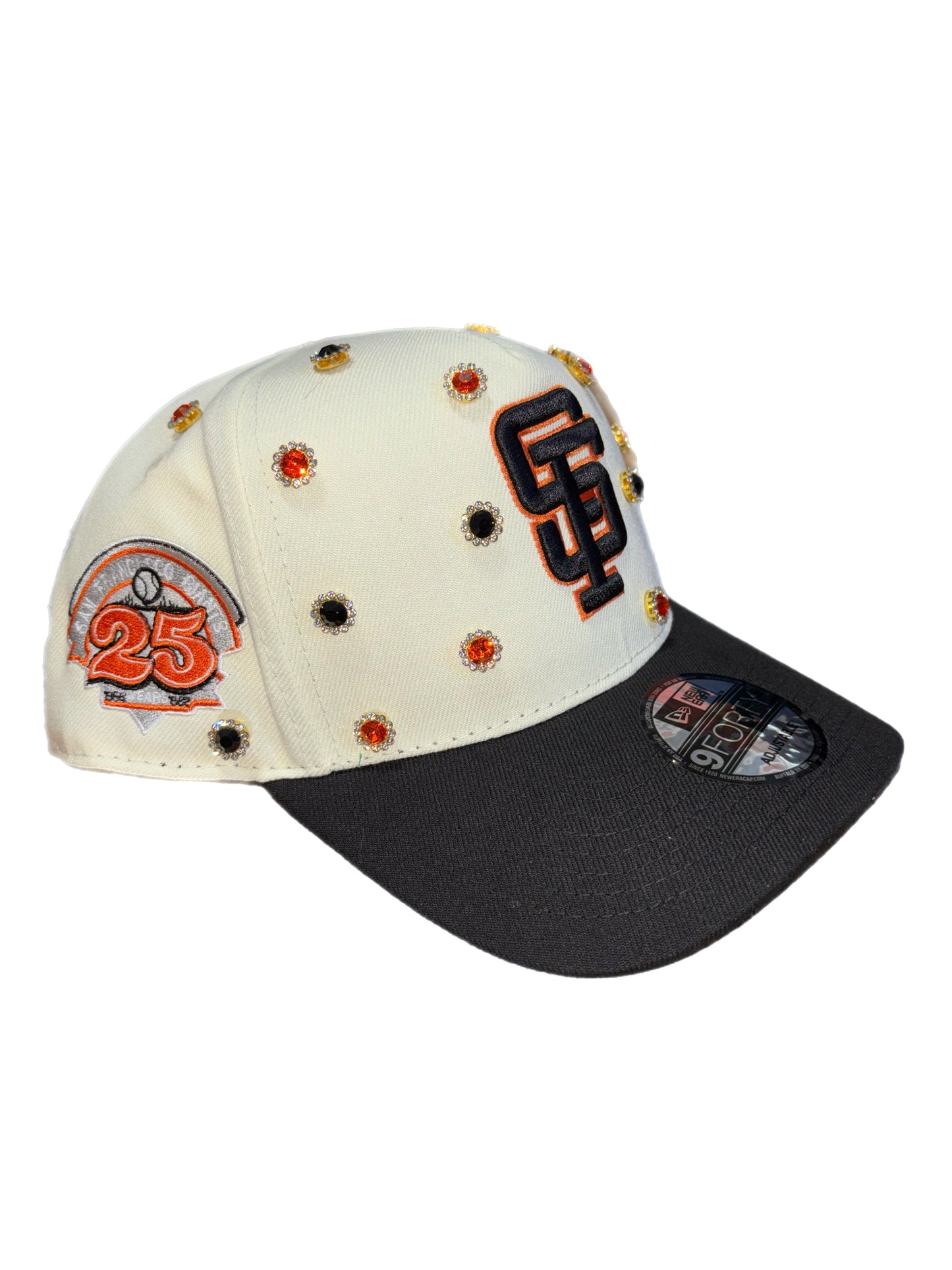 San Francisco Giants SnapBack Black and Orange diamonds 2.0