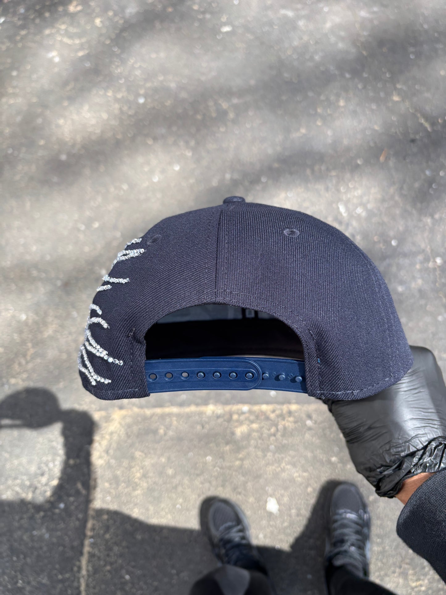 New York Yankees SnapBack Crystal Crown