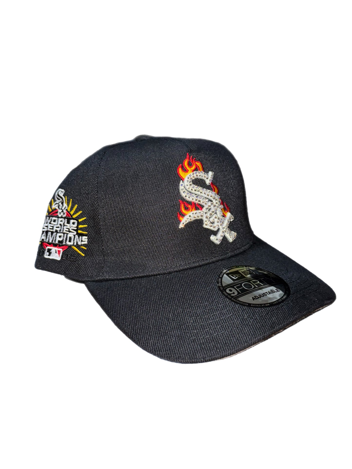 Chicago White Sox SnapBack (Flames)