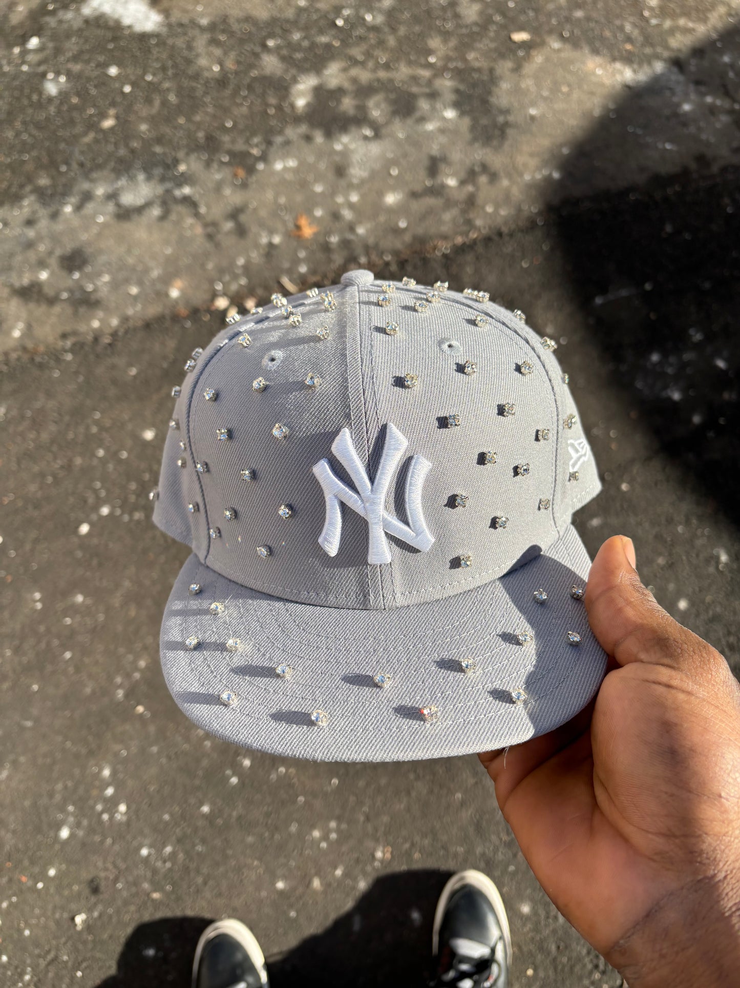 New York Yankees Iced out diamond Fitted hats