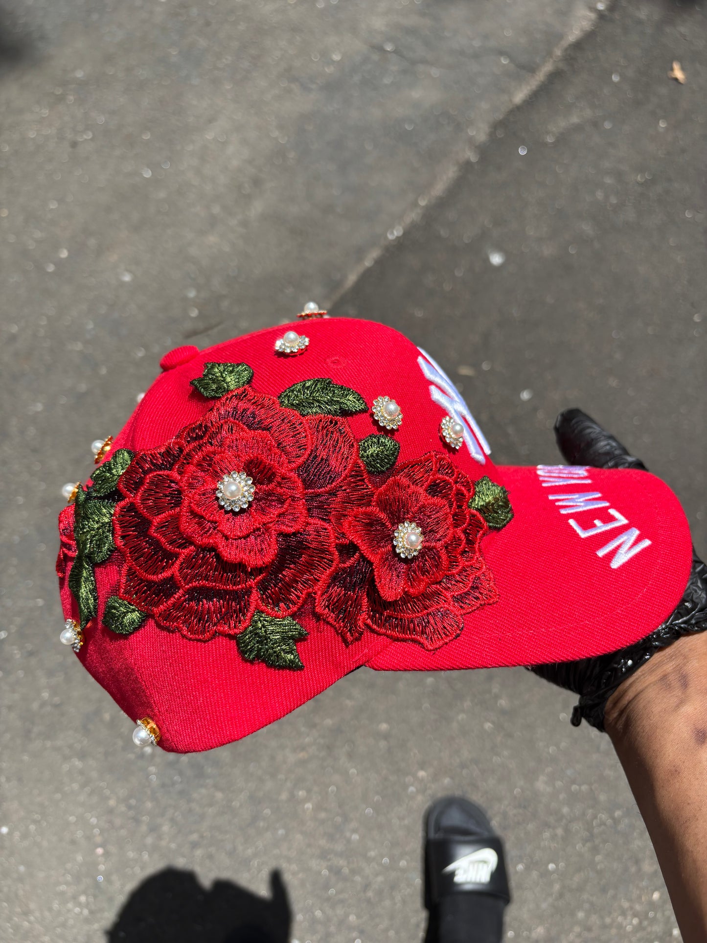 New York Yankees SnapBack Scarlet Bloom