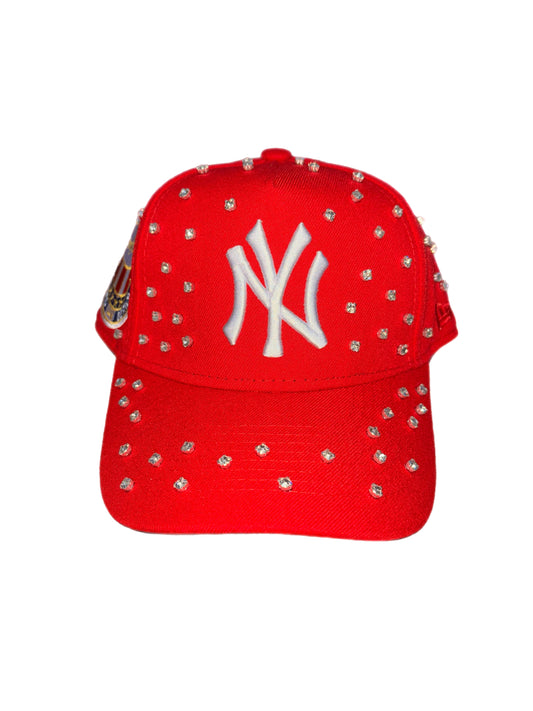 New York Yankees SnapBack Red (Diamonds)
