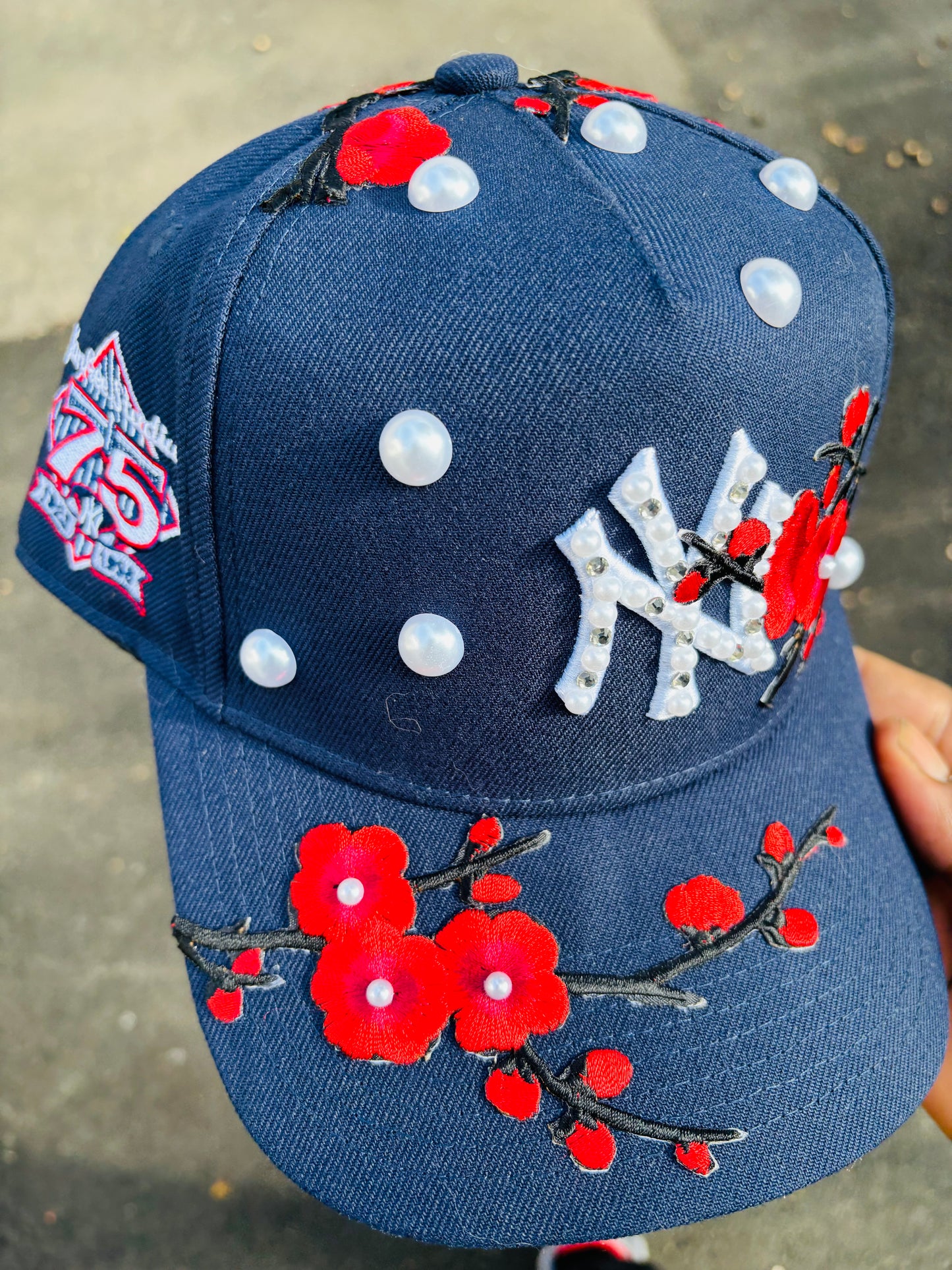 New York Yankees SnapBack (Flowers )