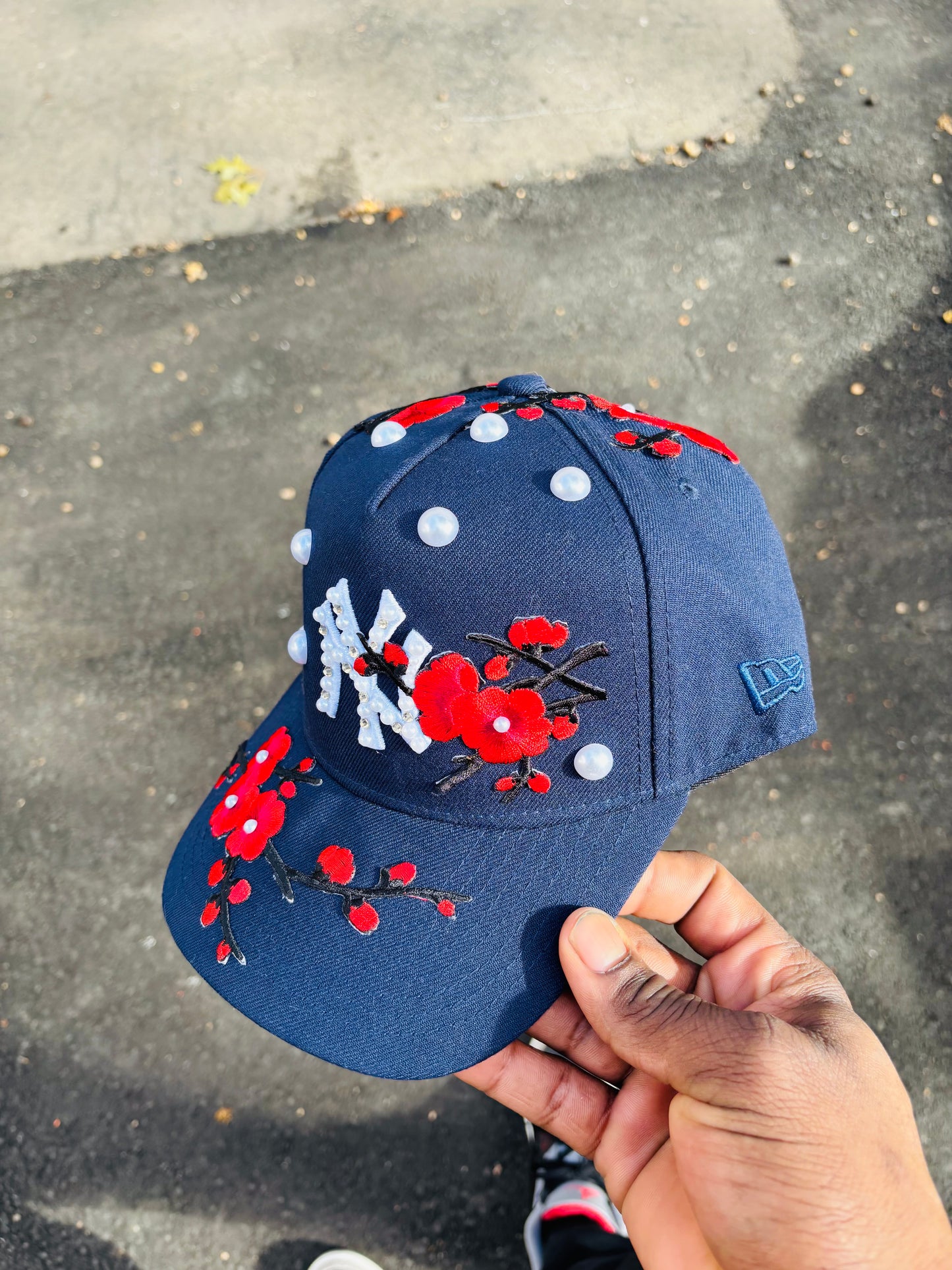 New York Yankees SnapBack (Flowers )