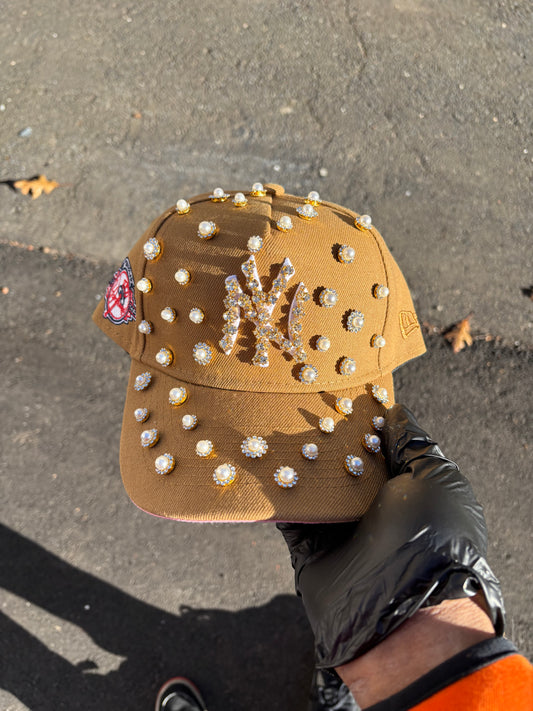 New York Yankees SnapBack (Brown Sugar ice)