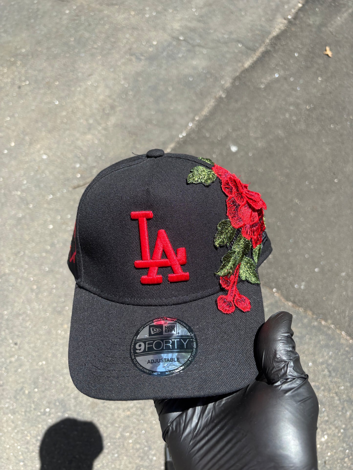Los Angeles Dodgers SnapBack Crimson Bloom