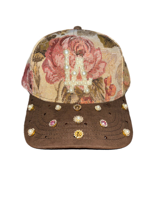 Los Angeles SnapBack Pink Roses