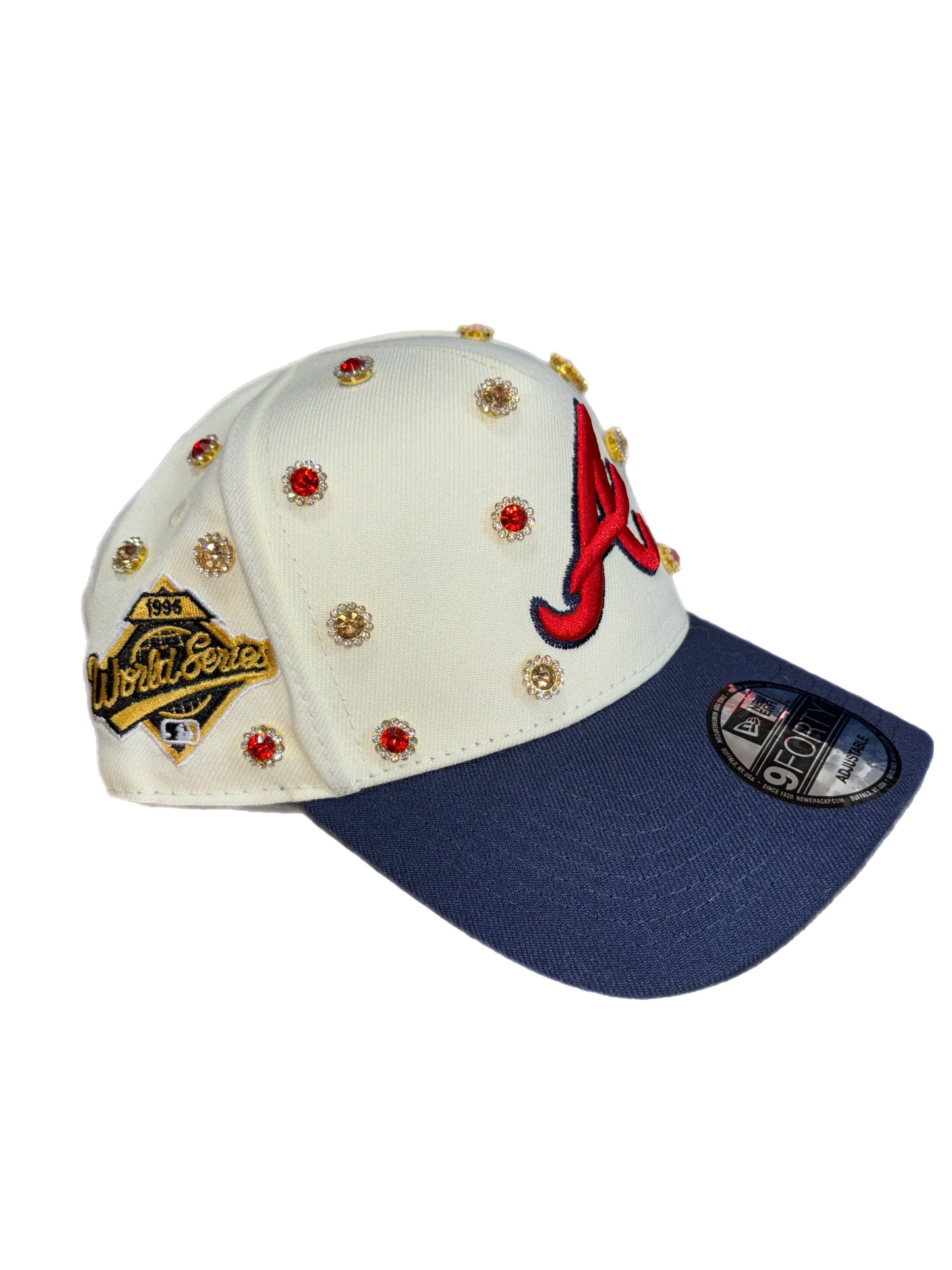 Atlanta Braves SnapBack Wine & Champagne ￼