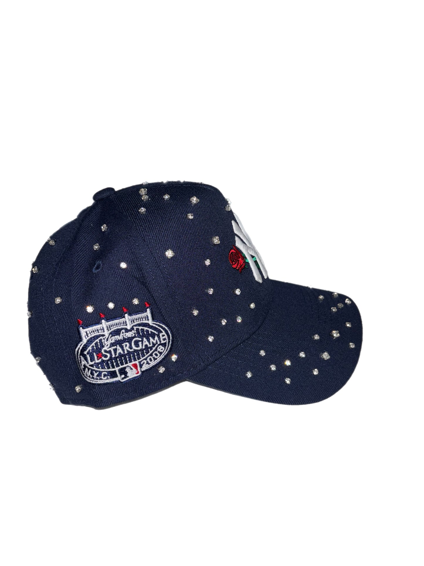 New York Yankees SnapBack Navy Blue (Diamonds)