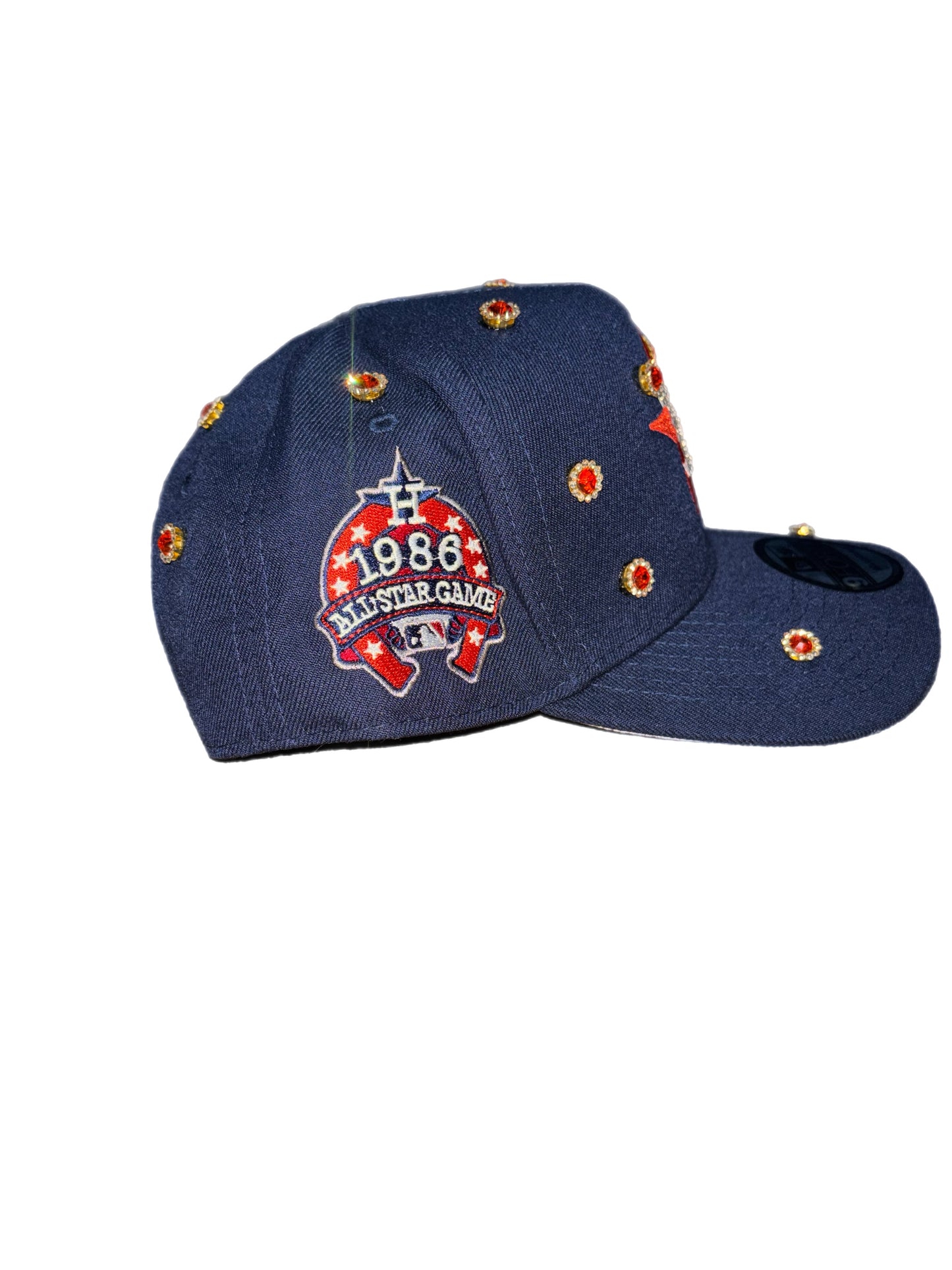 Houston Astros SnapBack Orange Diamonds