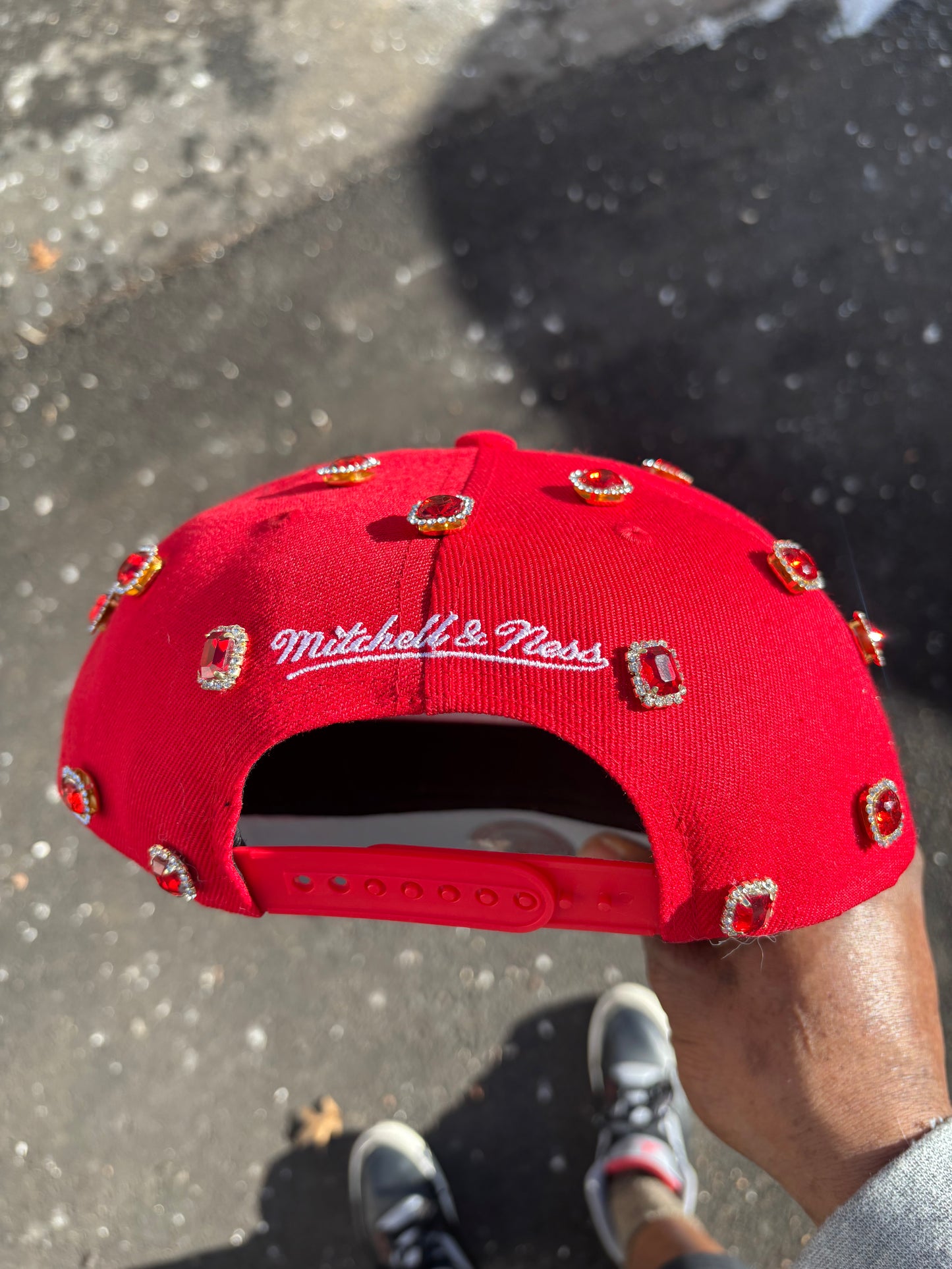 New York Yankees SnapBack Red Crown NY