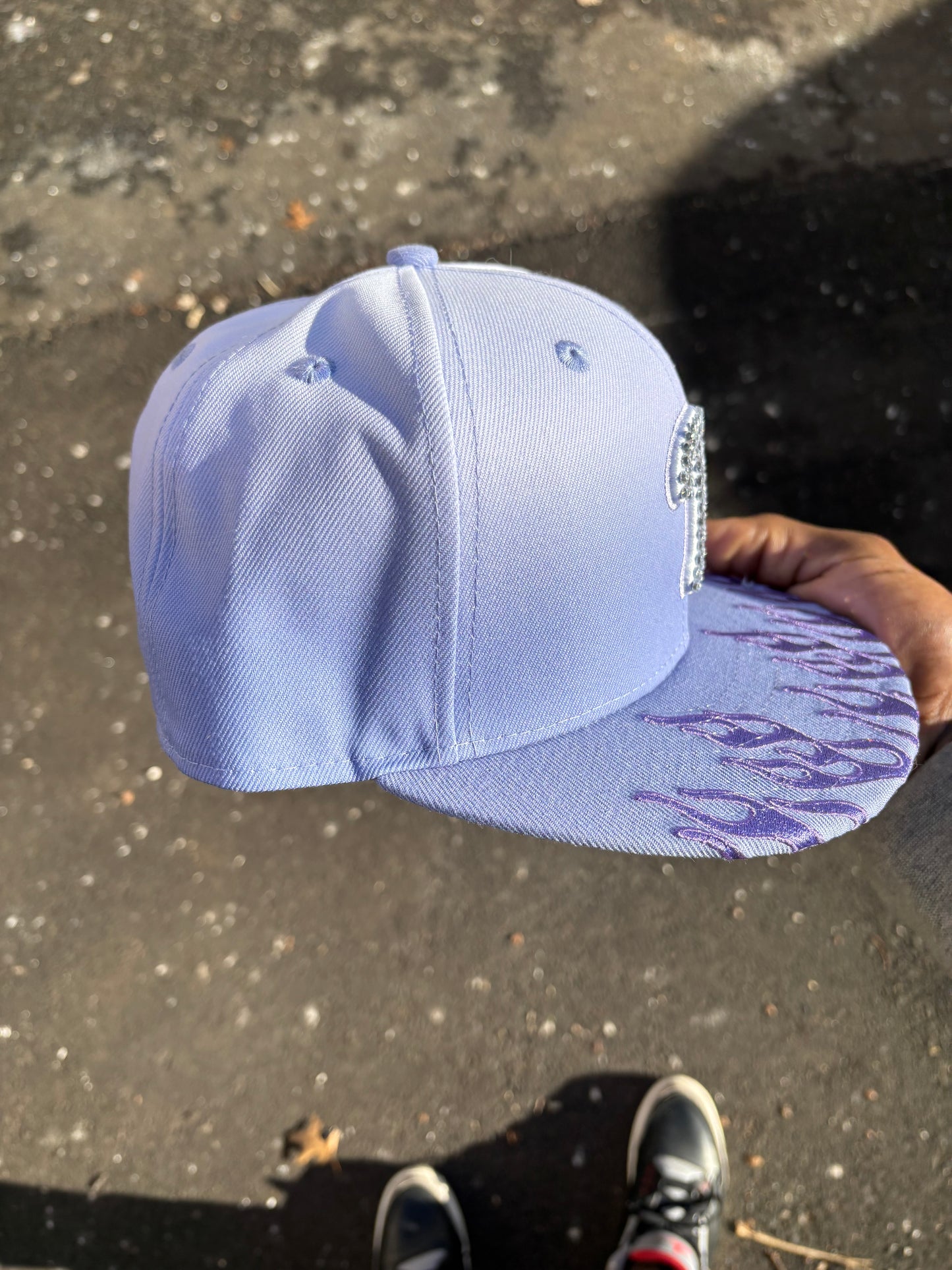 Philadelphia Phillies Fitted Hat (The Lavender Flame) Size 7 3/8