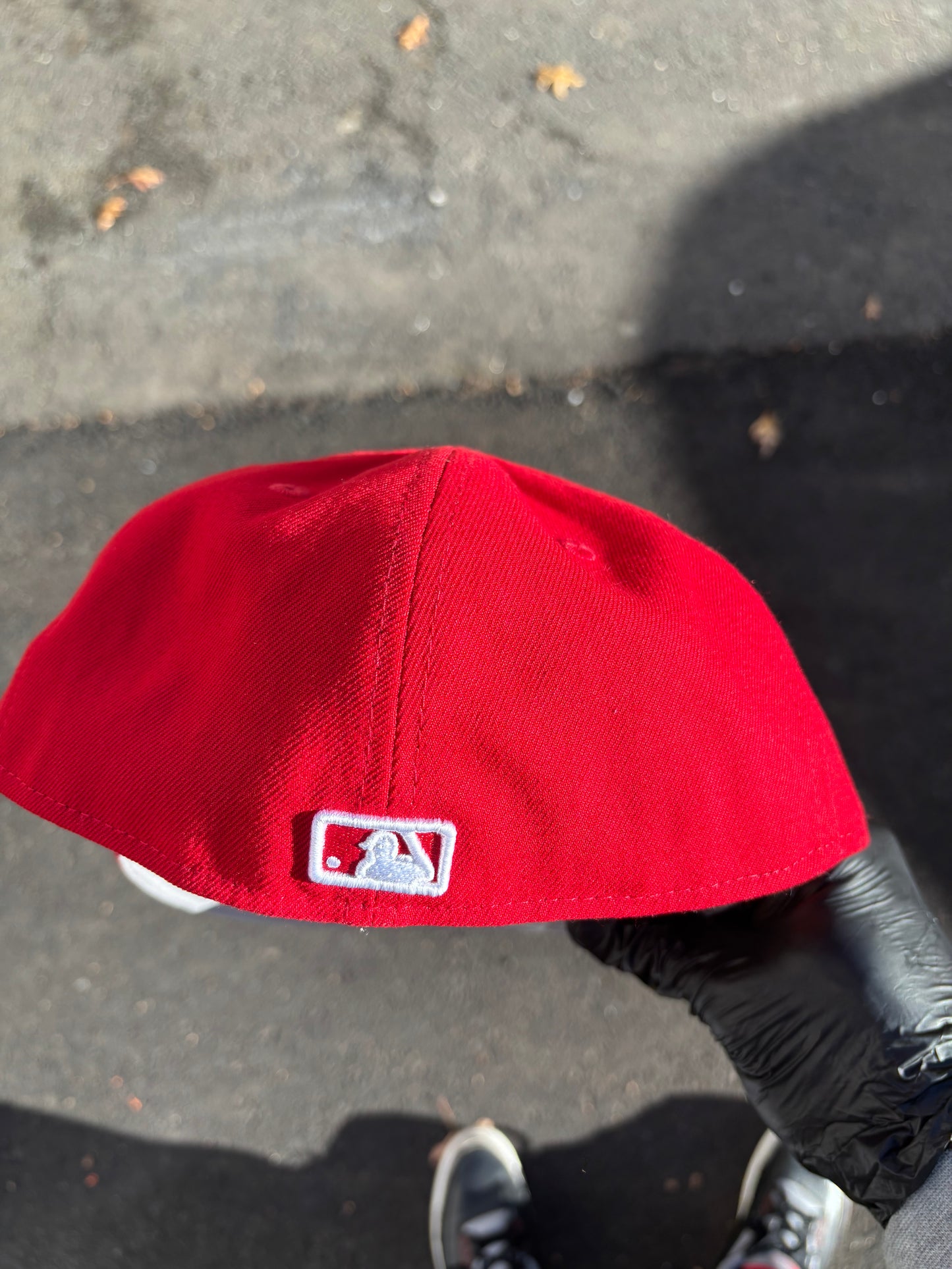 New York Yankees Iced out Fitted hats (Red ice)