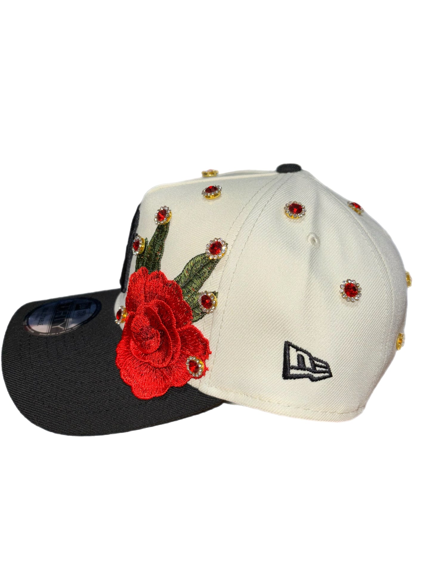 New York Yankees SnapBack (Rose Diamonds)