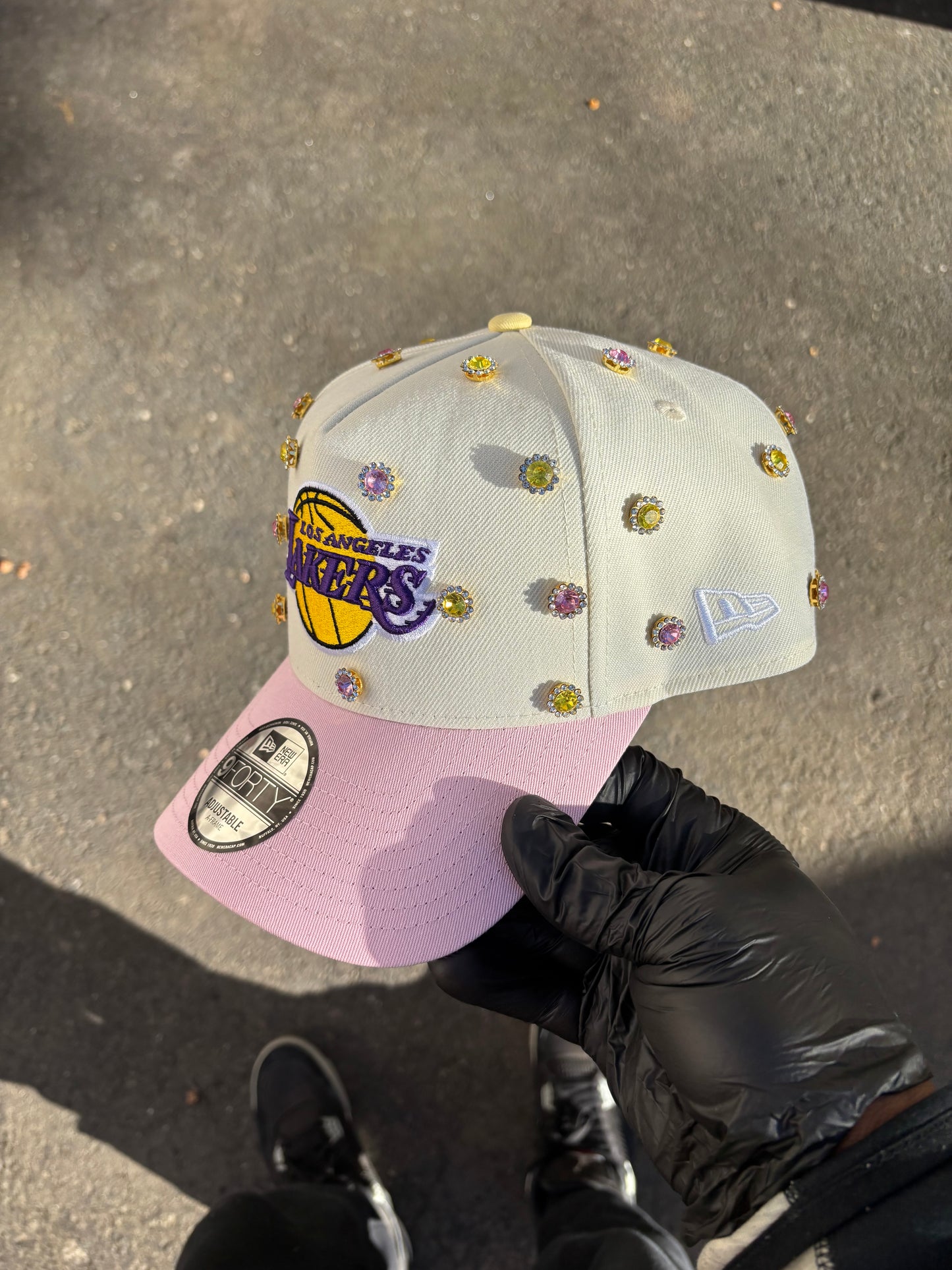 Los Angeles Lakers SnapBack Pink Lemonade