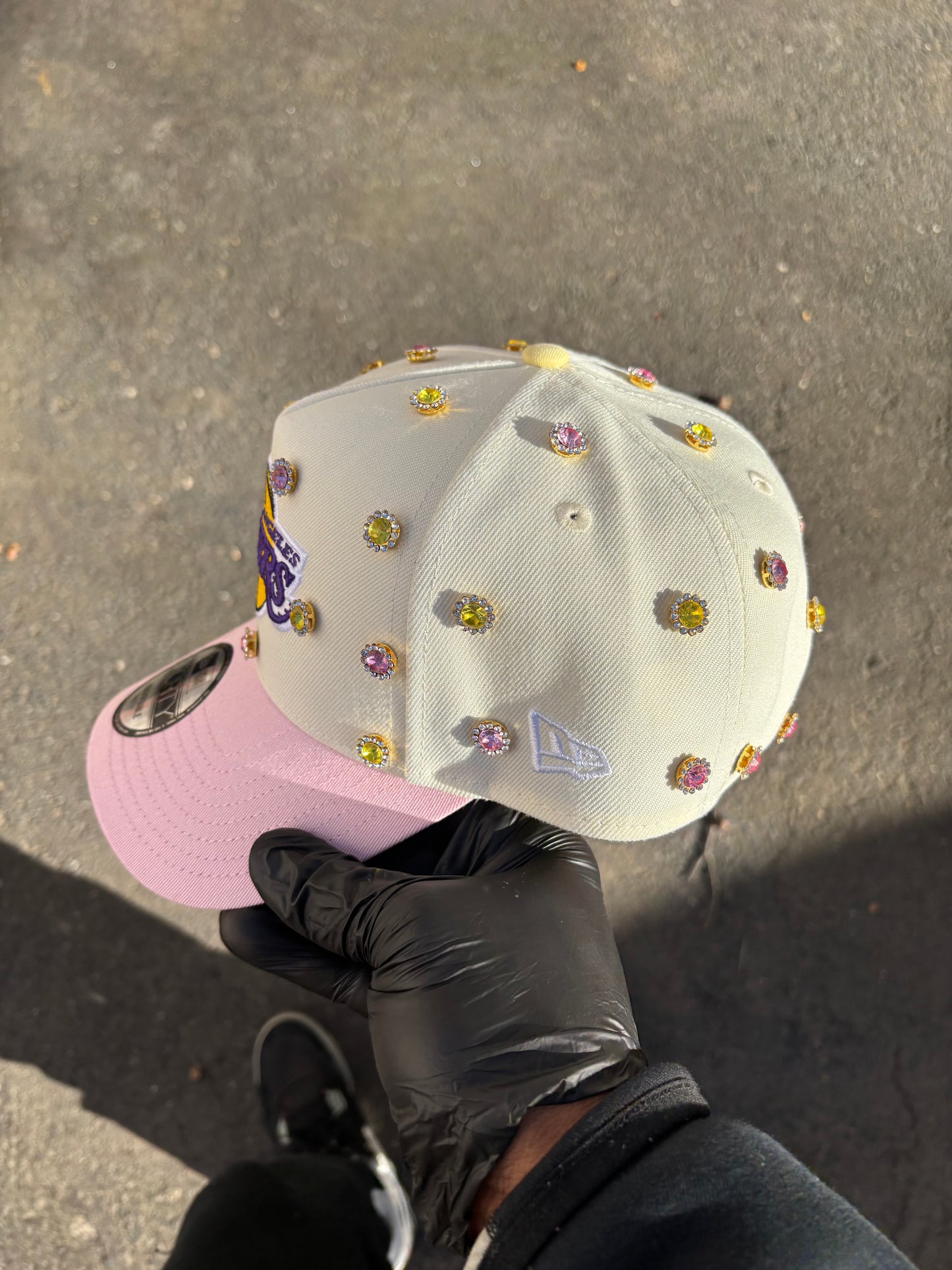 Los Angeles Lakers SnapBack Pink Lemonade