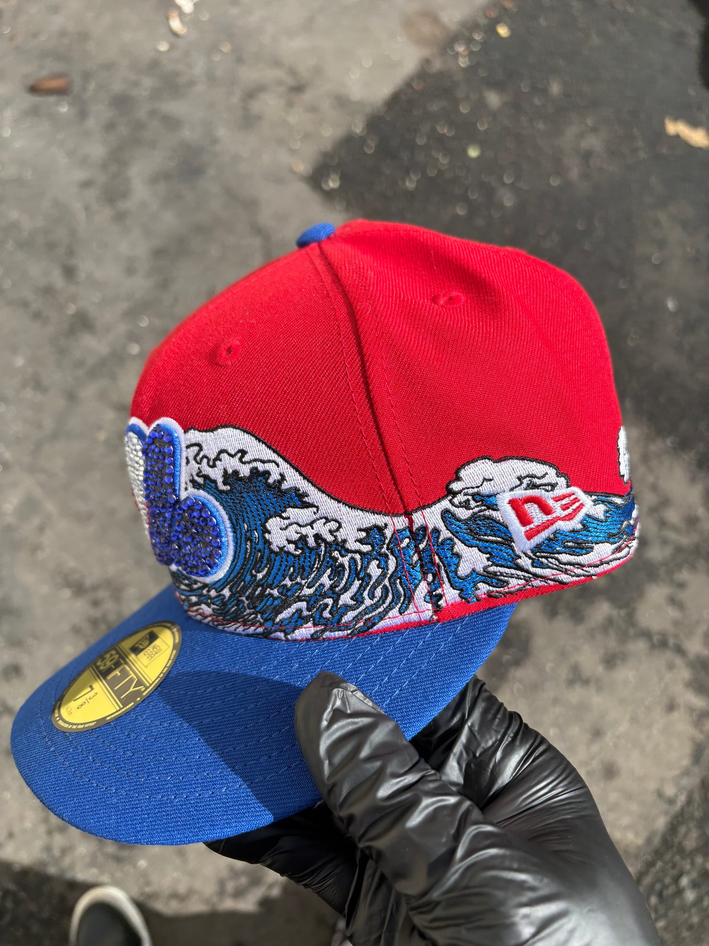 Montreal Expos Fitted hat Crimson Tsunami