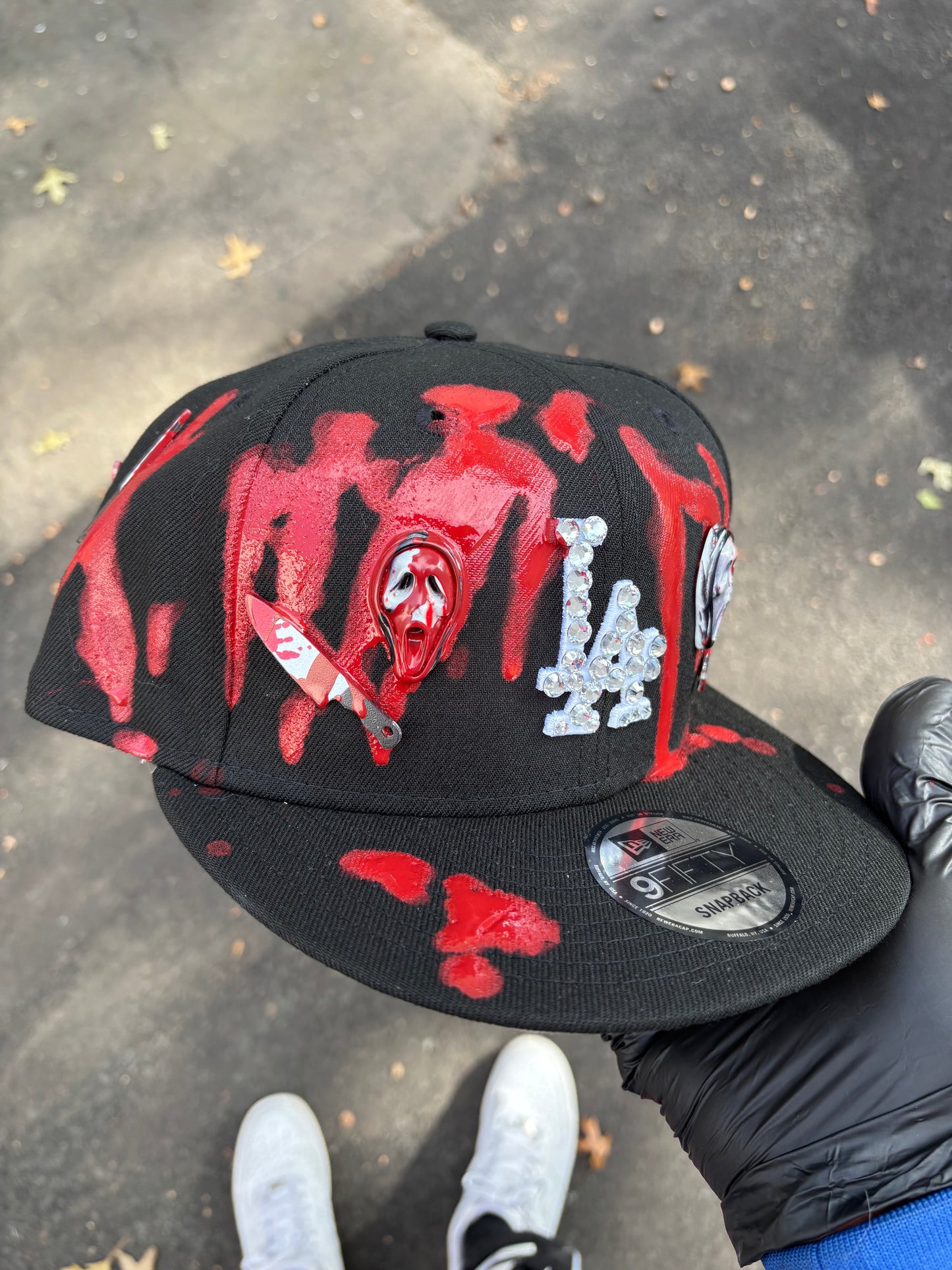 Los Angeles Dodgers SnapBack GhostFace