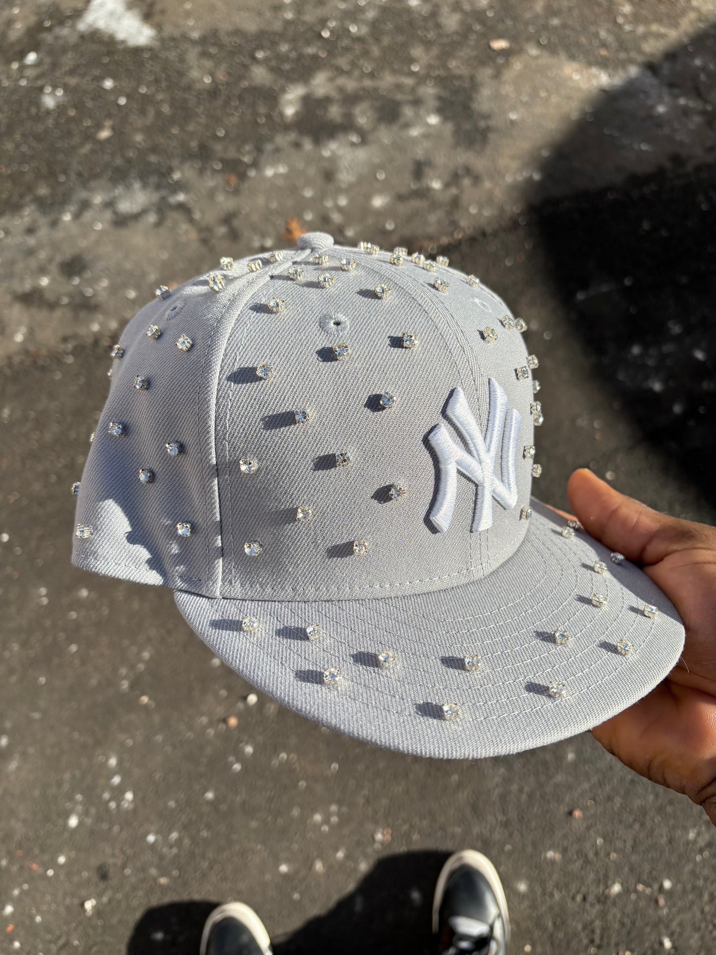 New York Yankees Iced out diamond Fitted hats