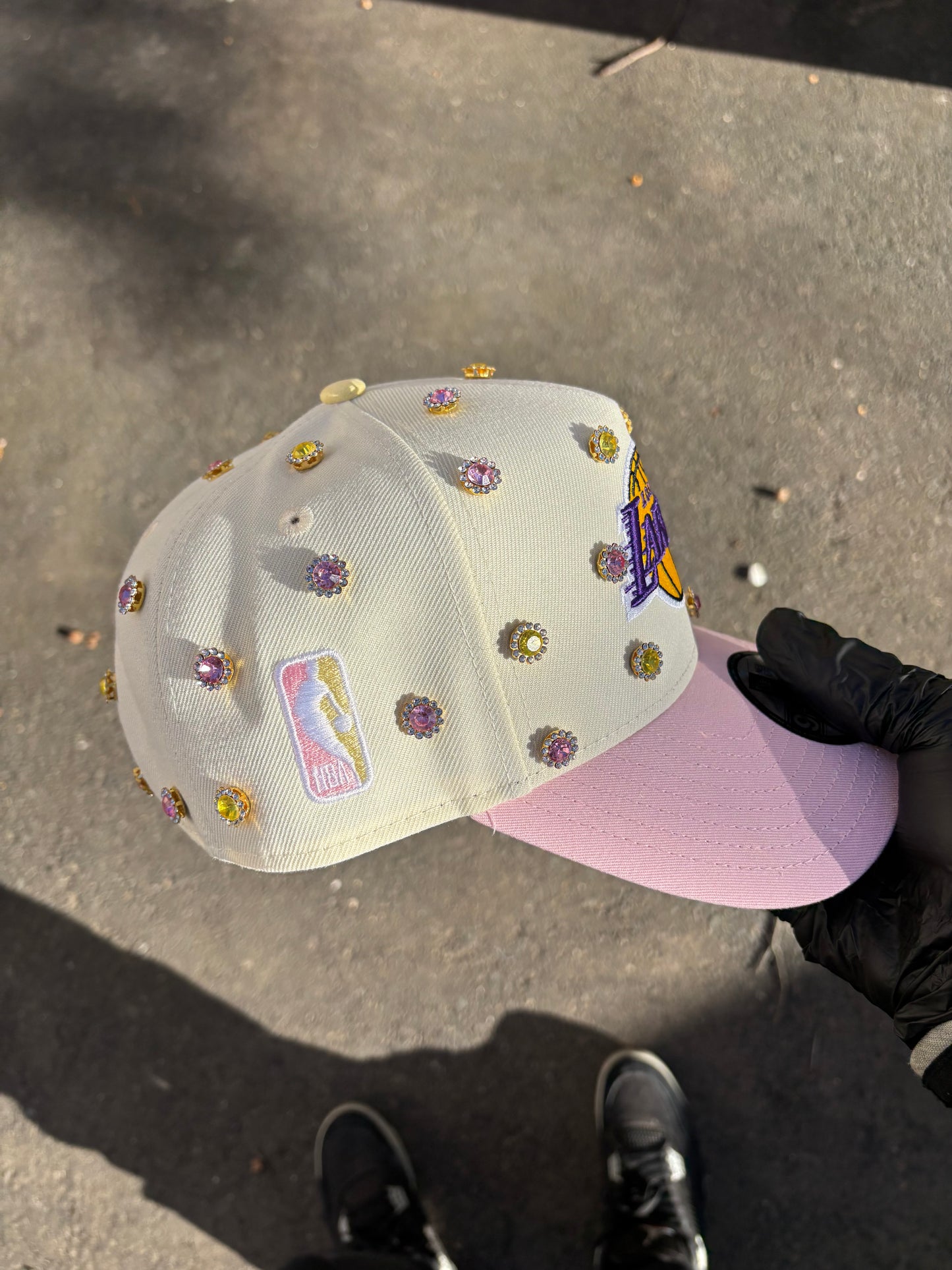 Los Angeles Lakers SnapBack Pink Lemonade