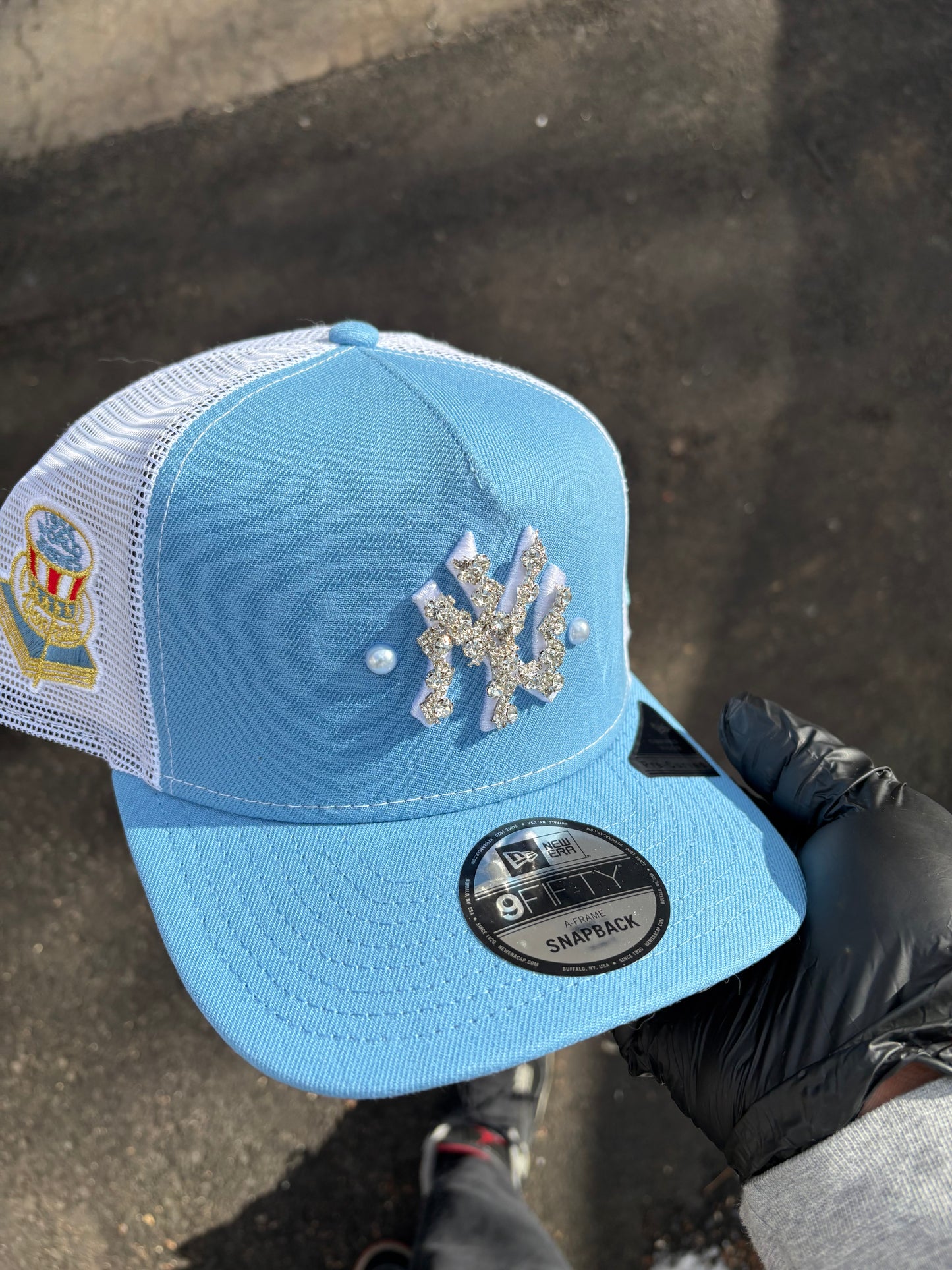 New York Yankees Diamond Sky NY hat