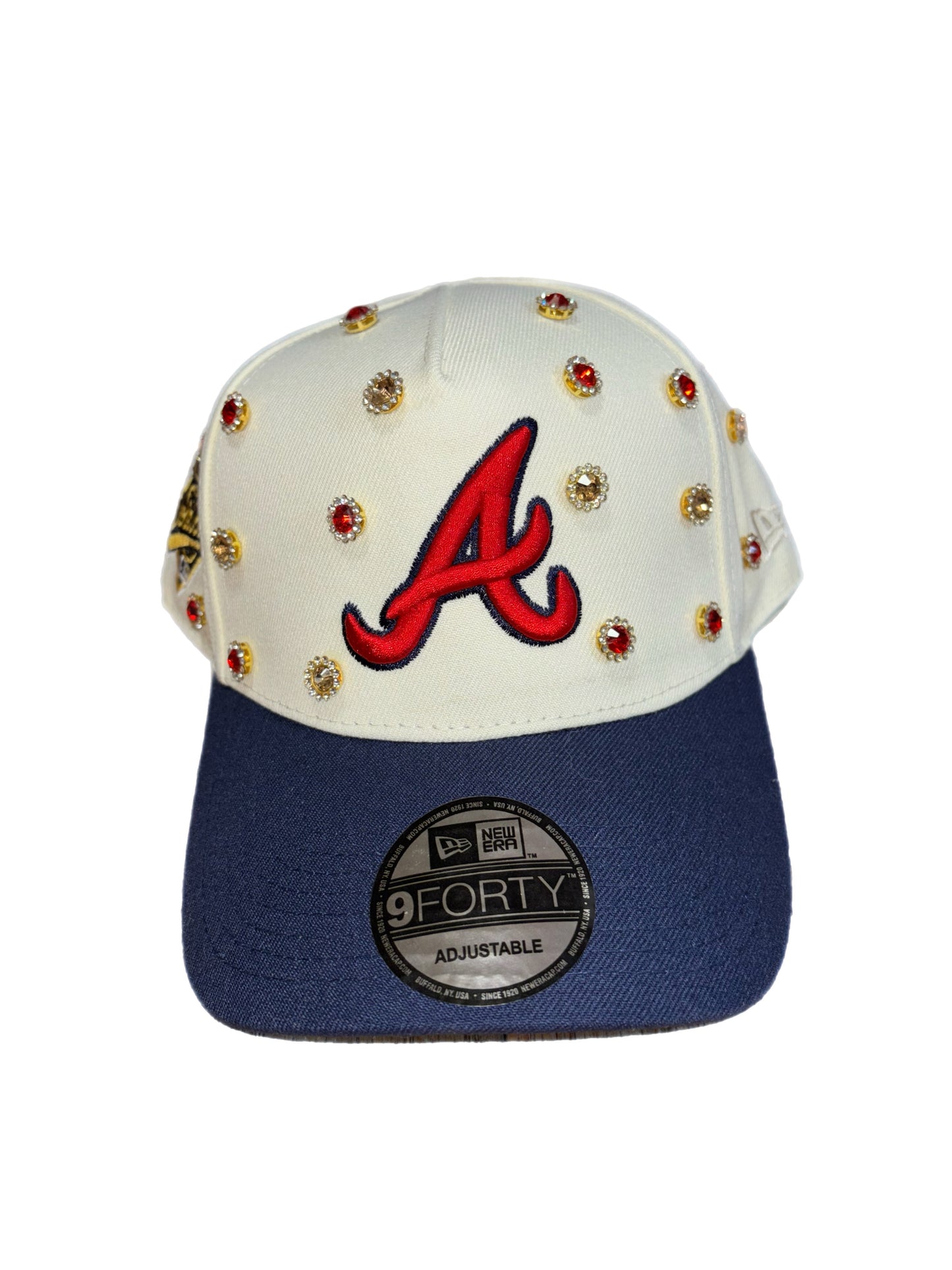Atlanta Braves SnapBack Wine & Champagne ￼