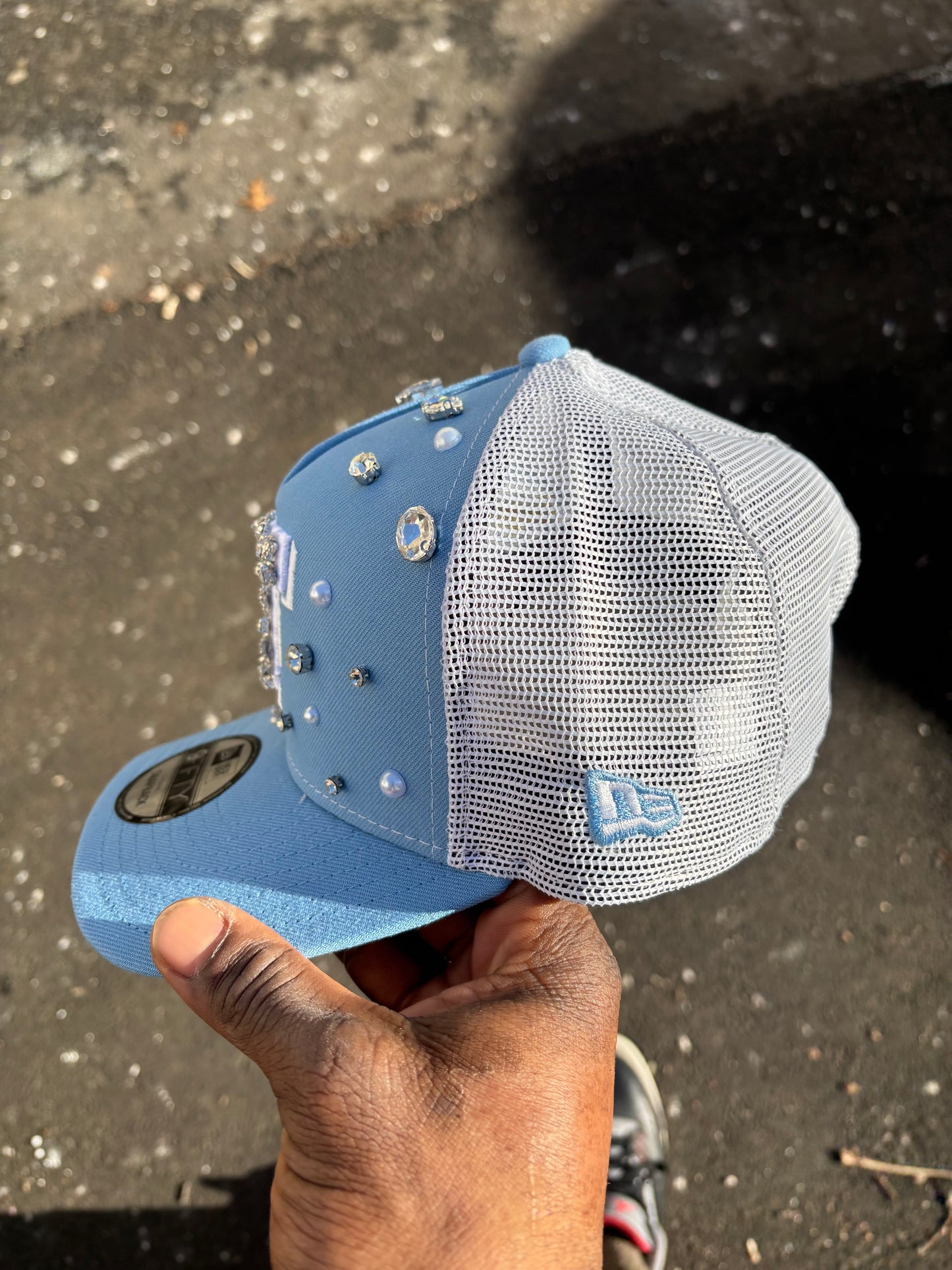 Texas Rangers SnapBack Frosted Sky