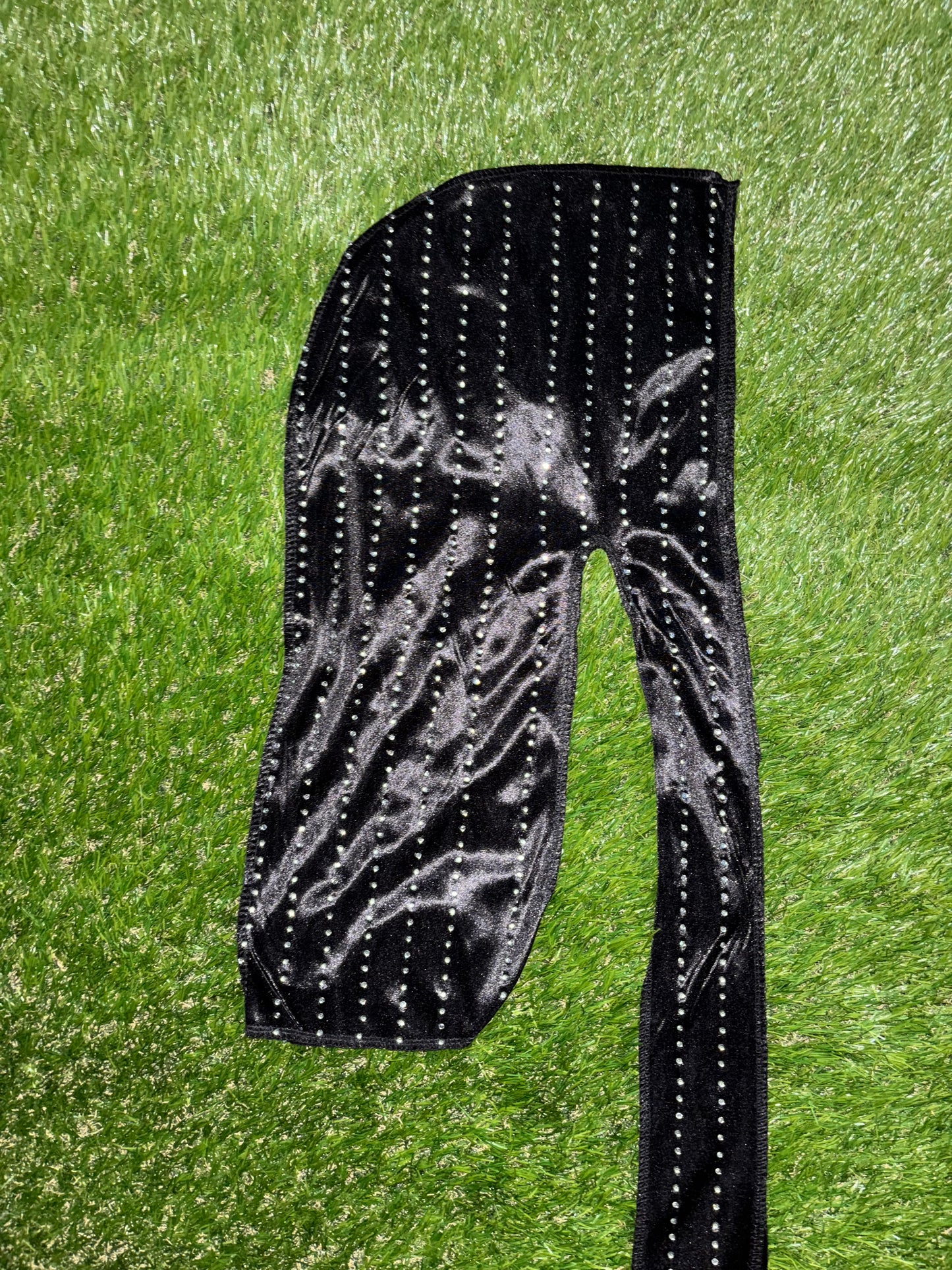 Durag with rhinestones