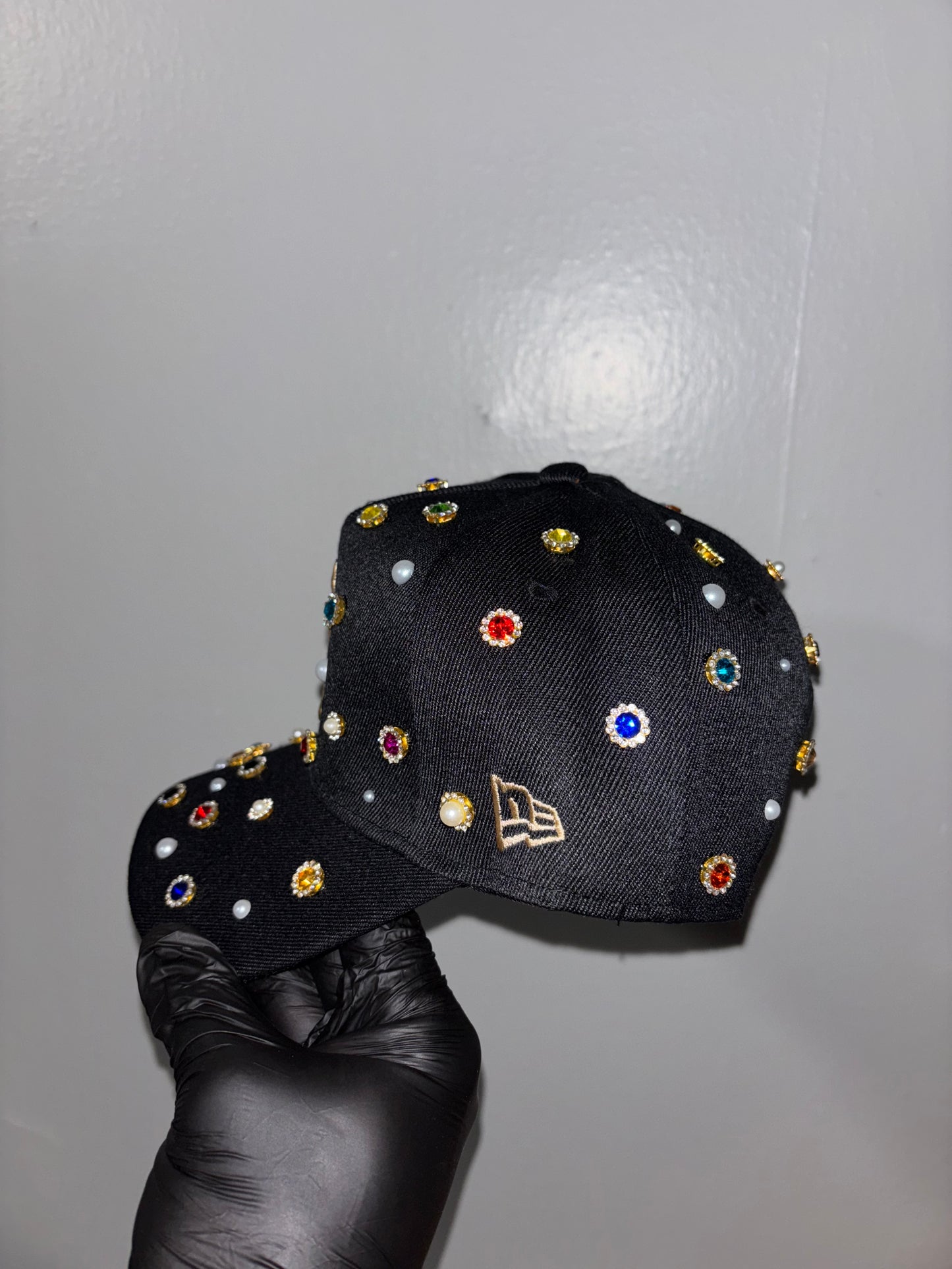 New York Yankees SnapBack (NY Rose gold mix )