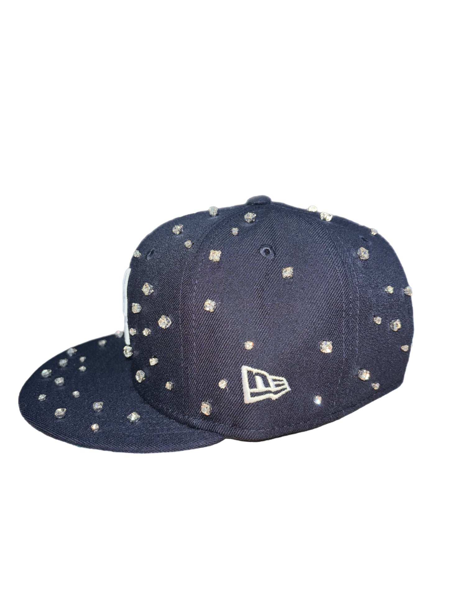 Atlanta Braves Iced out diamond Fitted hats