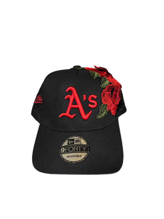 Oakland Athletics SnapBack (Roses)