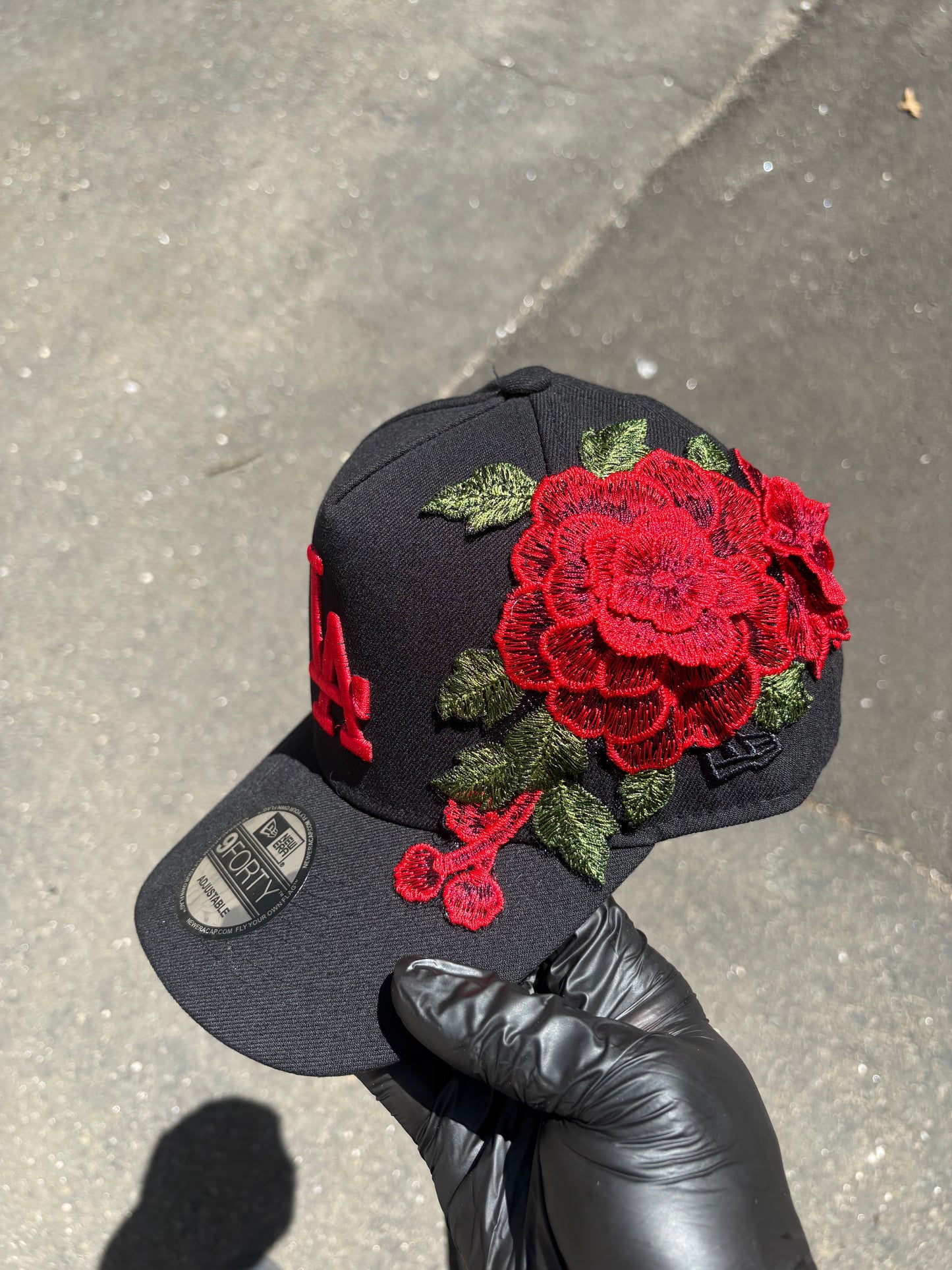 Los Angeles Dodgers SnapBack Crimson Bloom