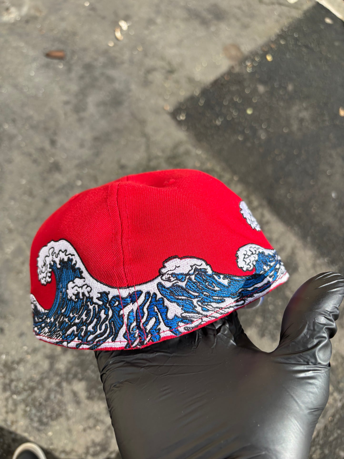 Montreal Expos Fitted hat Crimson Tsunami