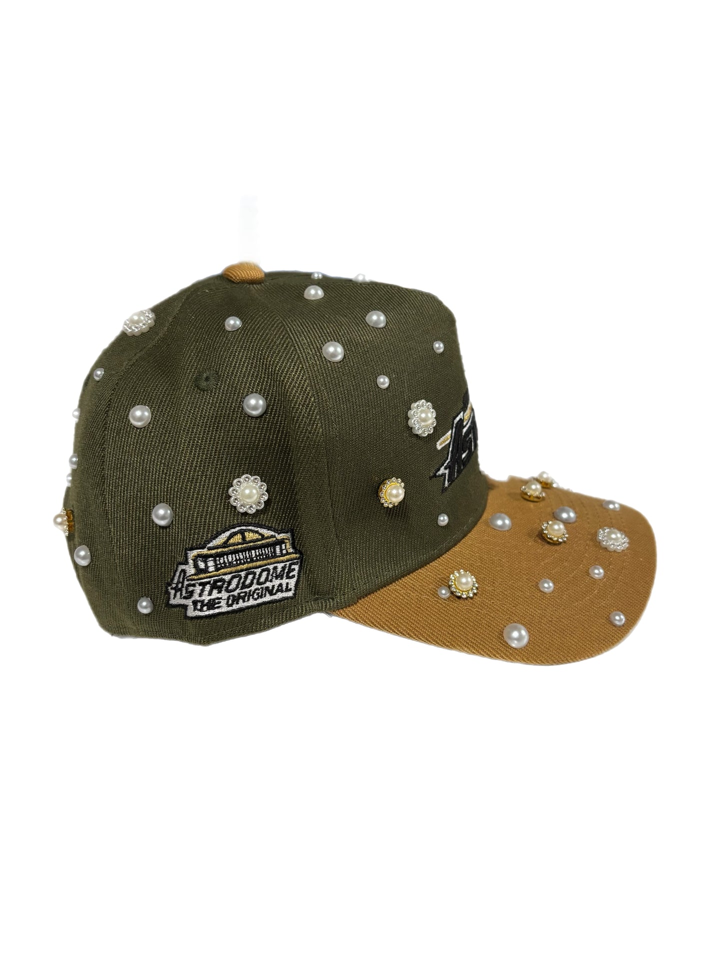 Houston Astros SnapBack (Olive)