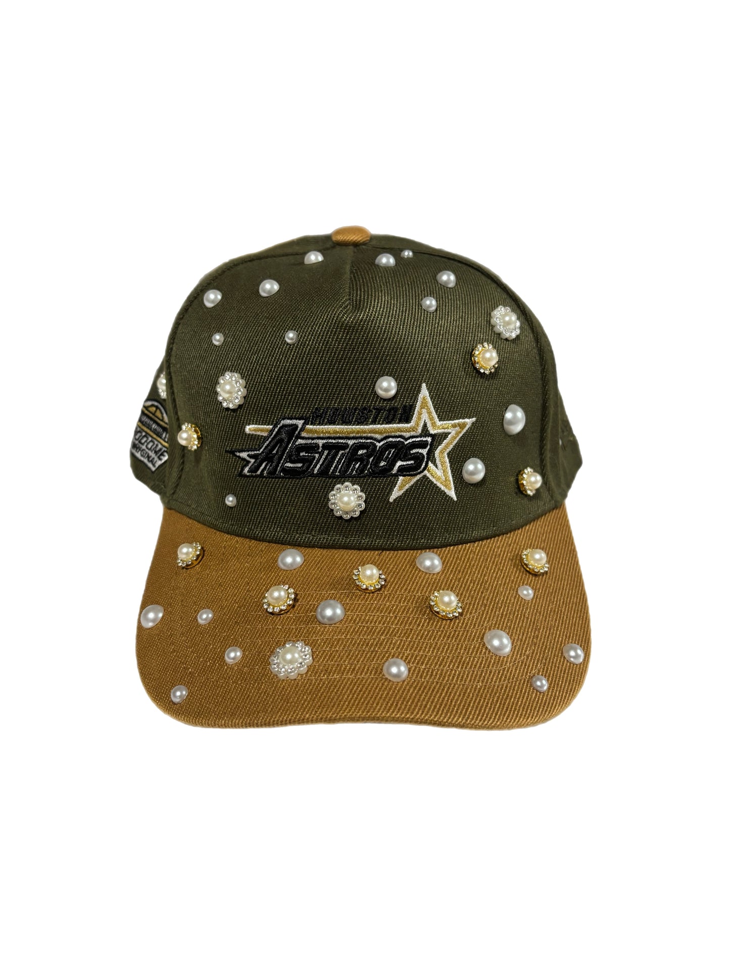 Houston Astros SnapBack (Olive)