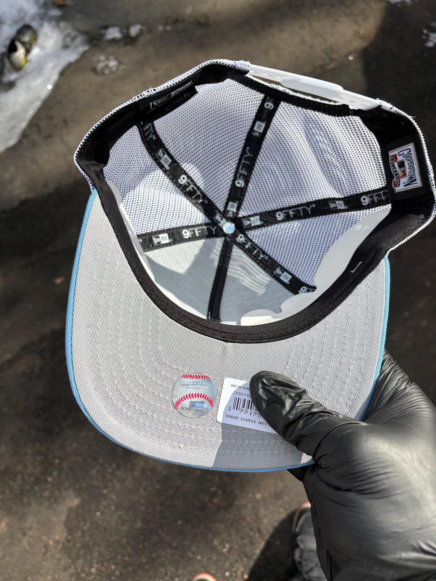 New York Yankees Diamond Sky NY hat