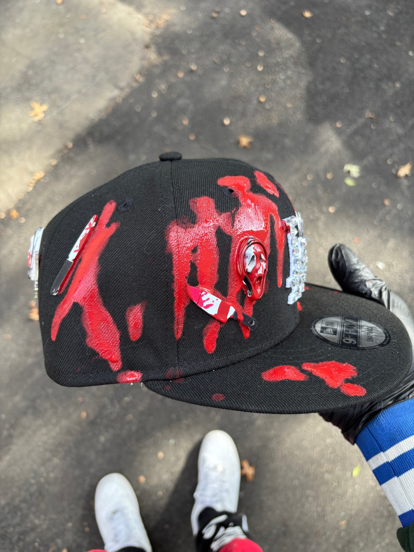 Los Angeles Dodgers SnapBack GhostFace