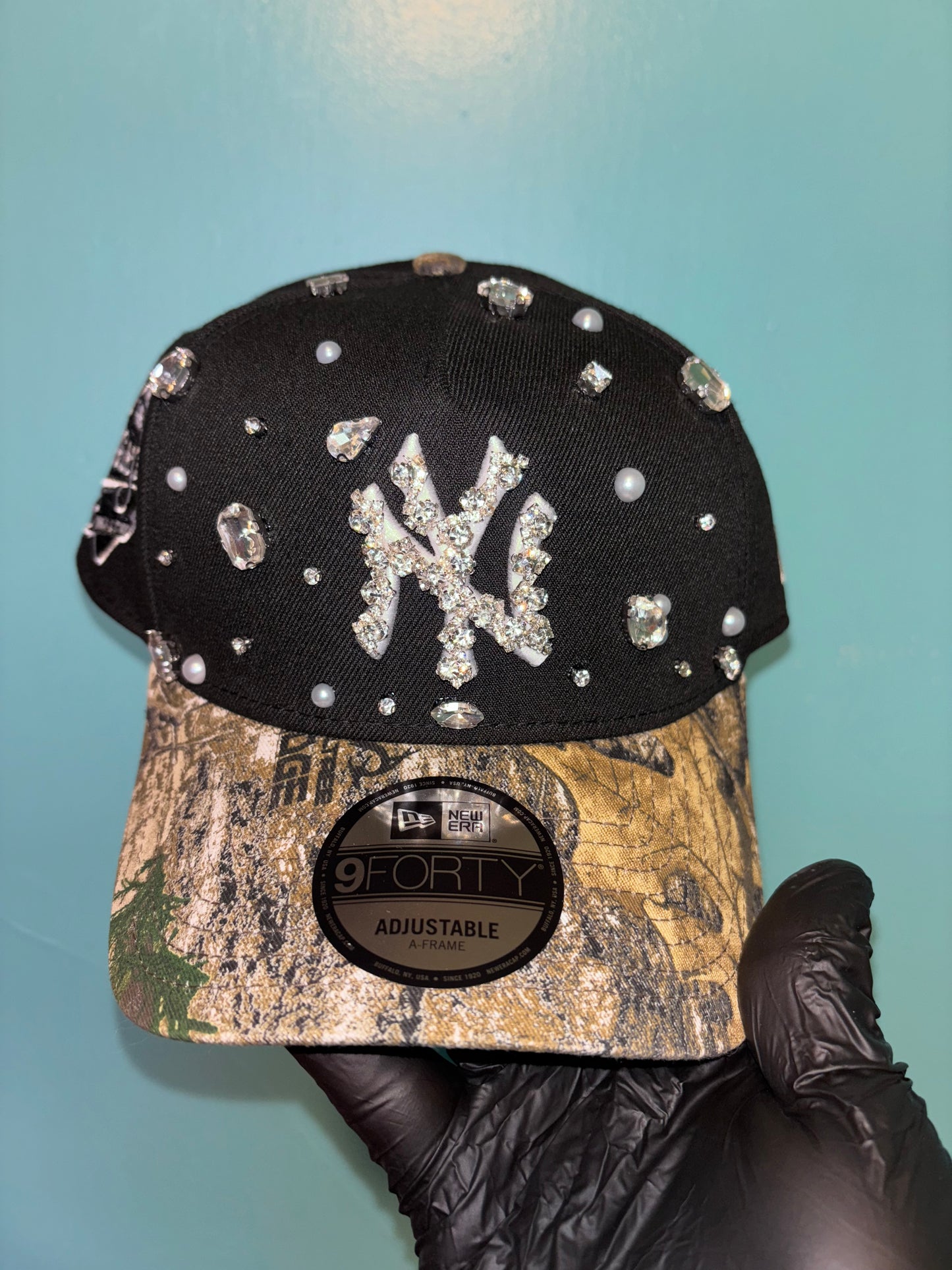 New York Yankees SnapBack Camo ice