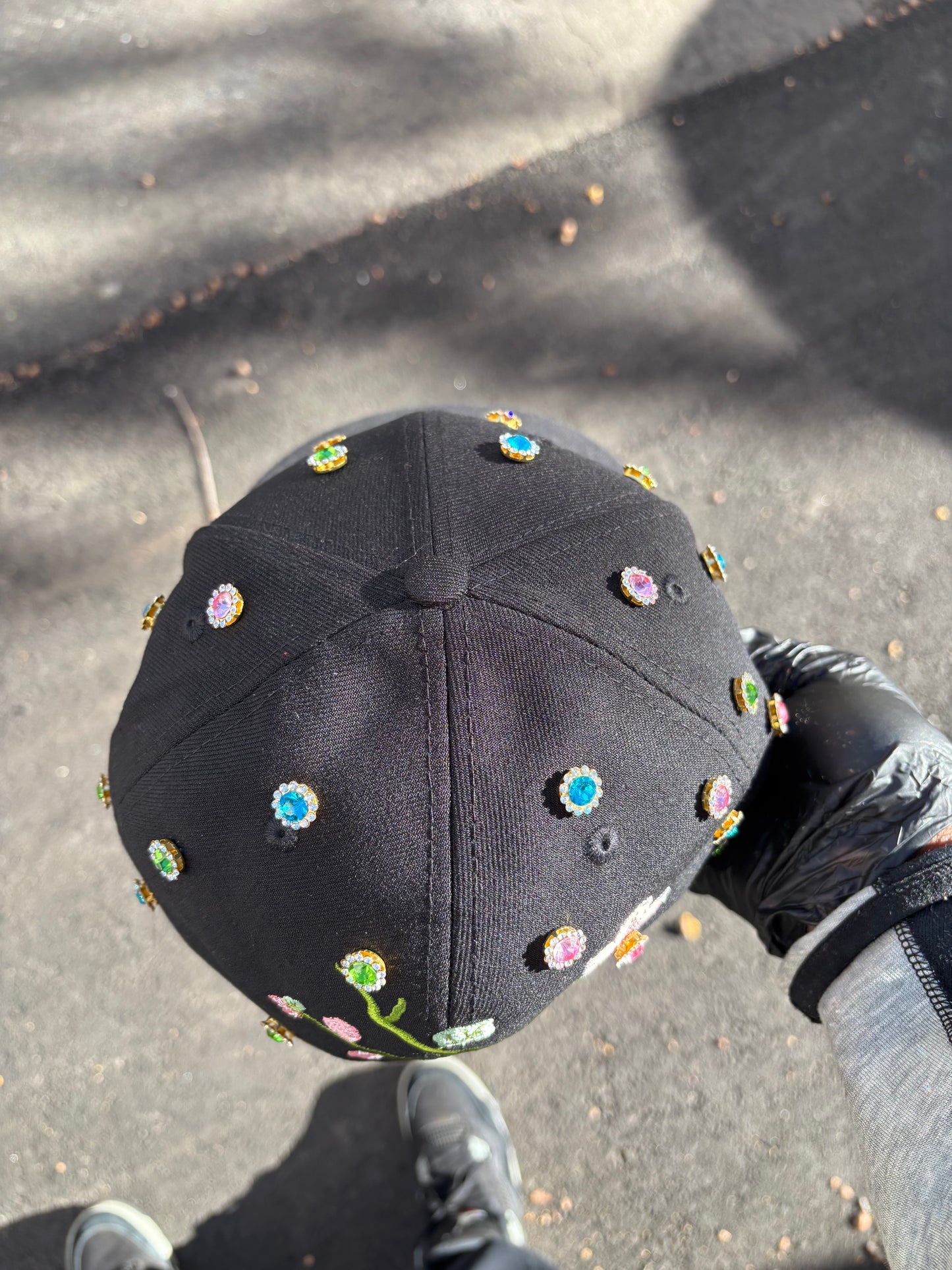 Chicago White Sox Iced out Fitted hats (Flowers)