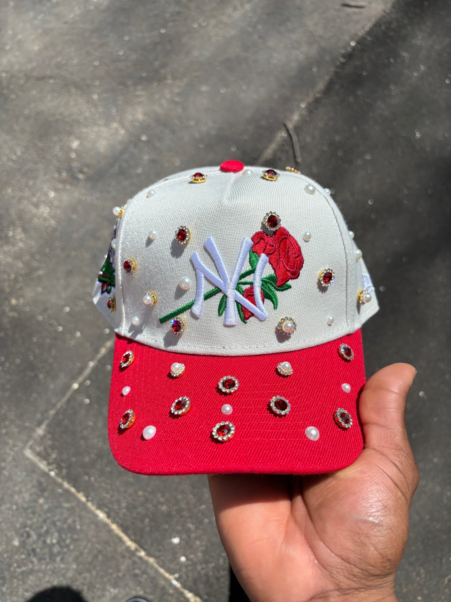 New York Yankees SnapBack Rose Cartel