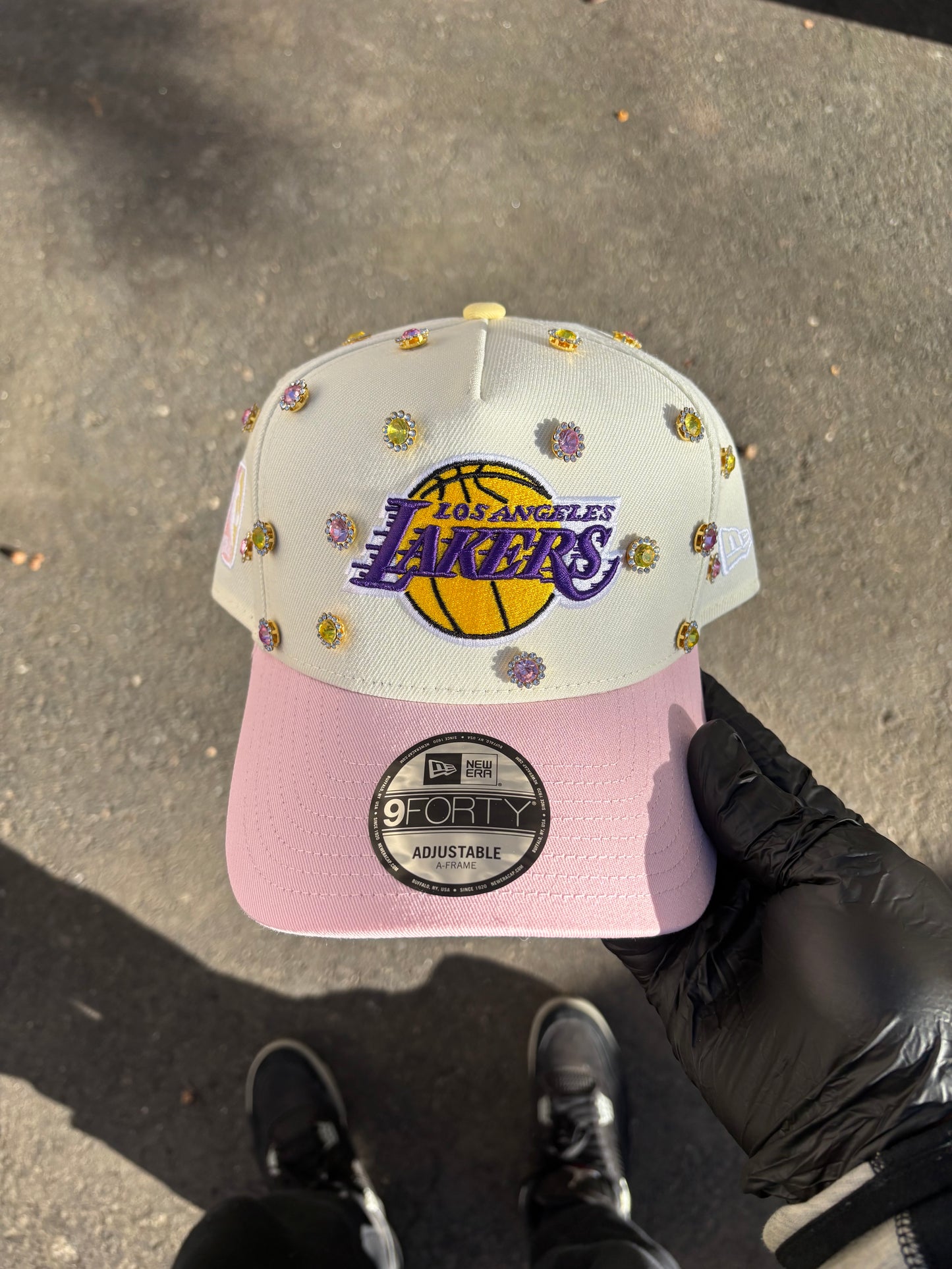 Los Angeles Lakers SnapBack Pink Lemonade
