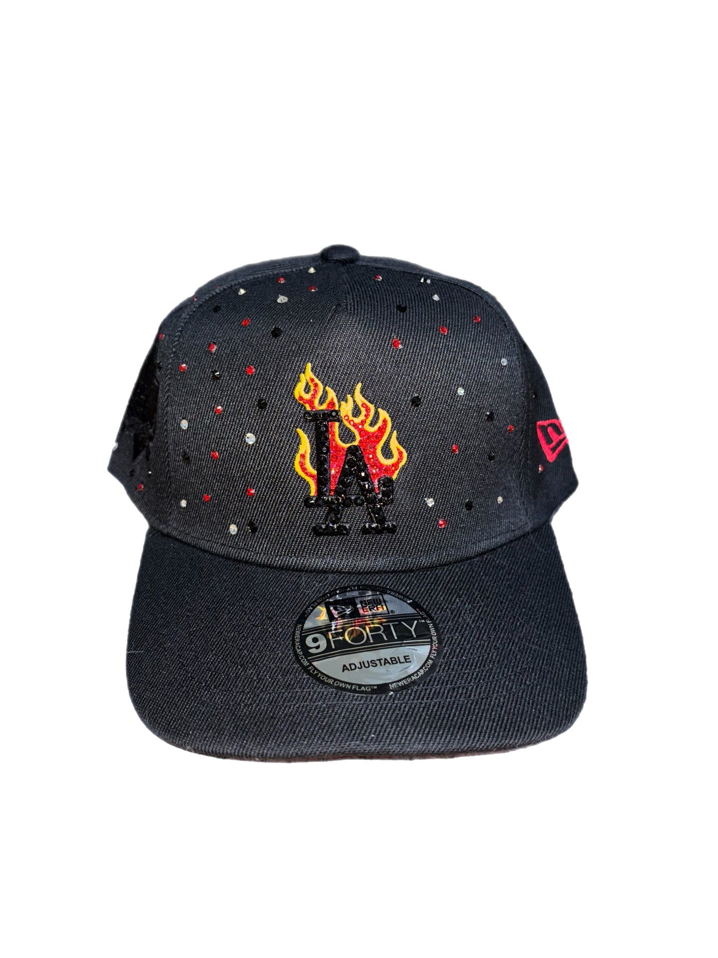 Los Angeles Dodgers icy SnapBack (Flames)