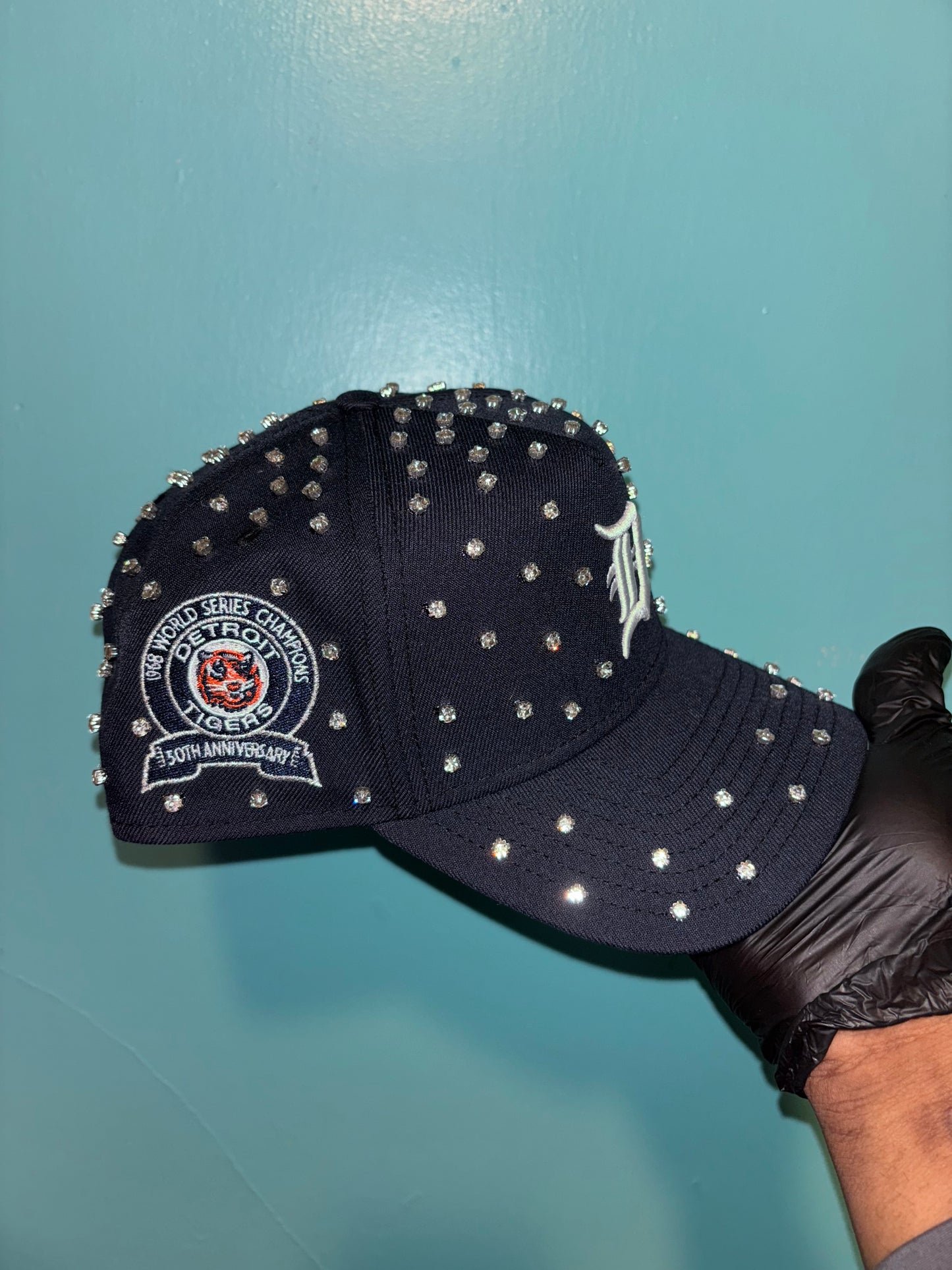 Detroit Tiger SnapBack Diamonds