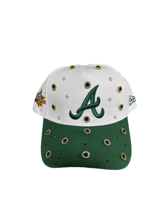 Atlanta Braves SnapBack ( Slime)